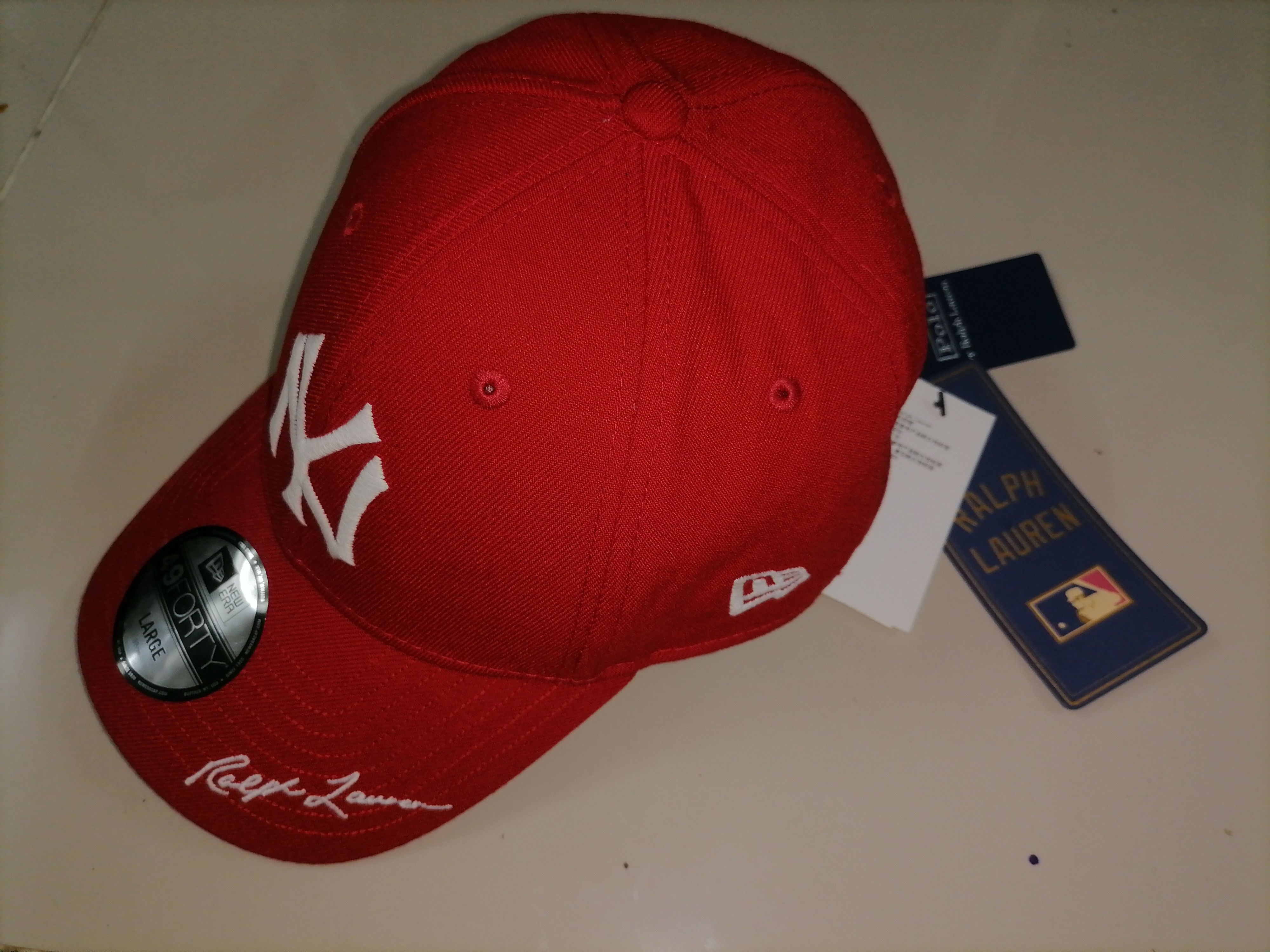Hypebeast Polo Raplh Lauren x New York Yankees x New Era Cap Size ONE SIZE - 2 Thumbnail