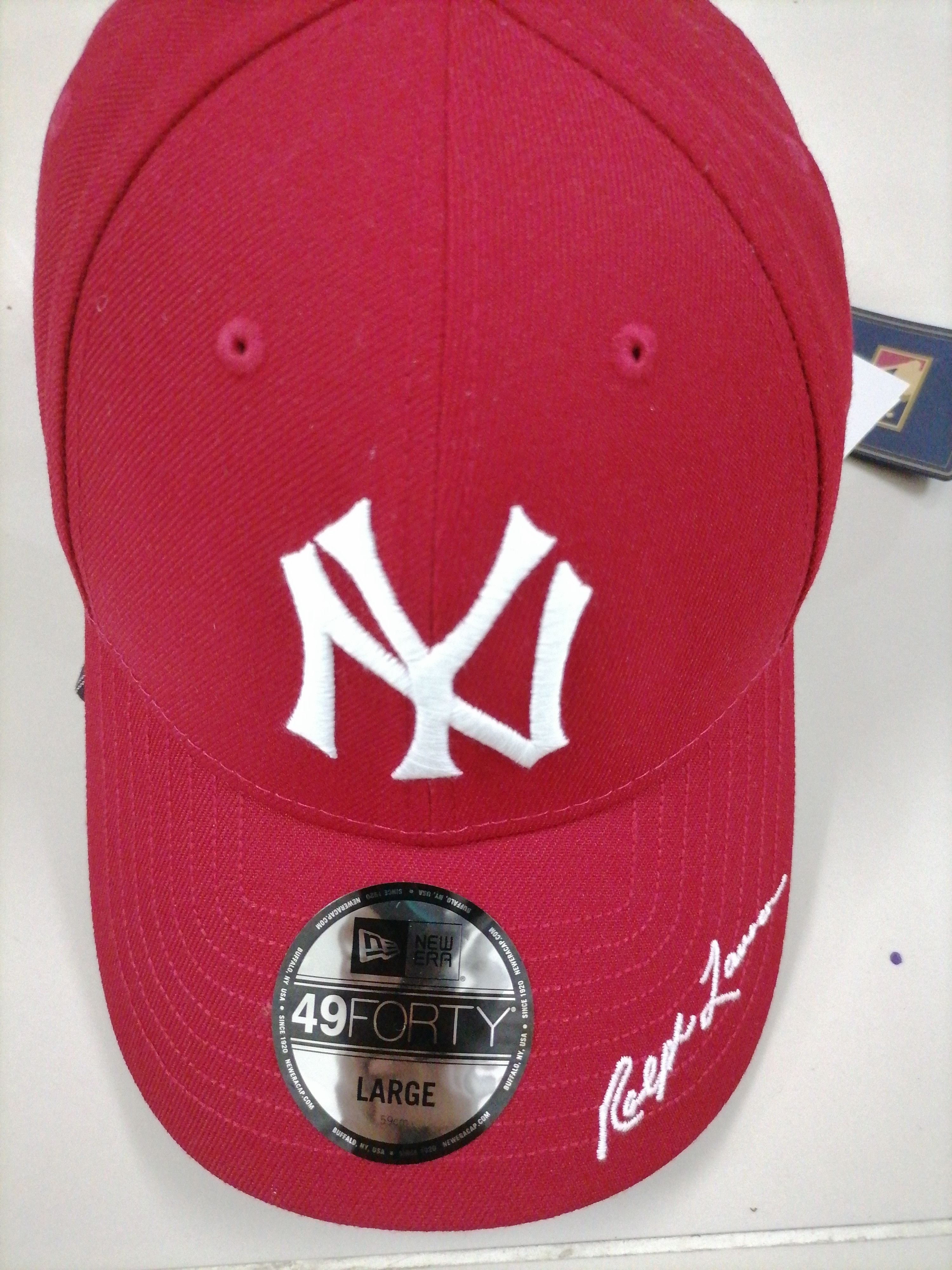 Hypebeast Polo Raplh Lauren x New York Yankees x New Era Cap Size ONE SIZE - 3 Thumbnail
