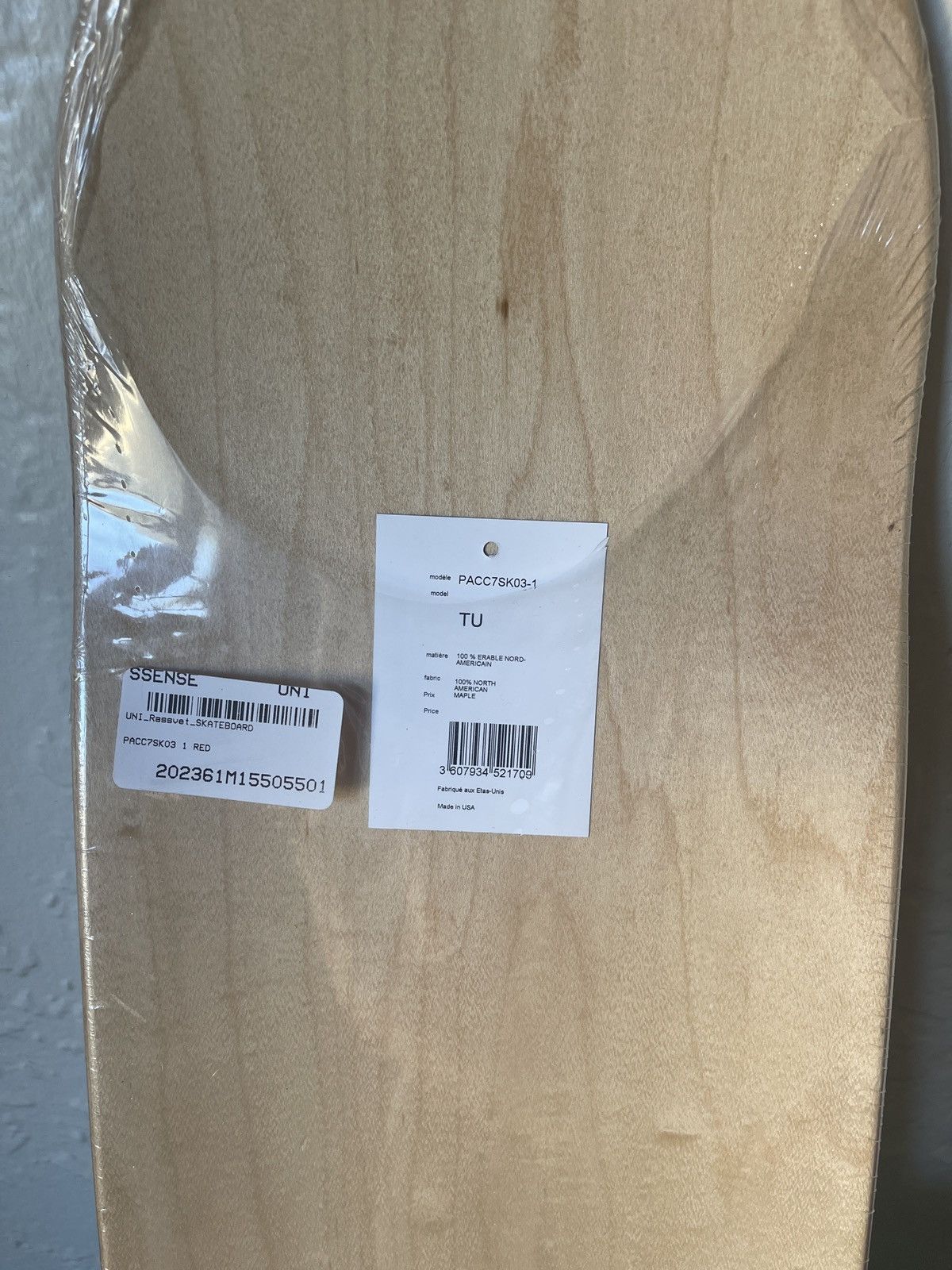 PACCBET 8.625 CAM skate deck Size ONE SIZE - 3 Thumbnail