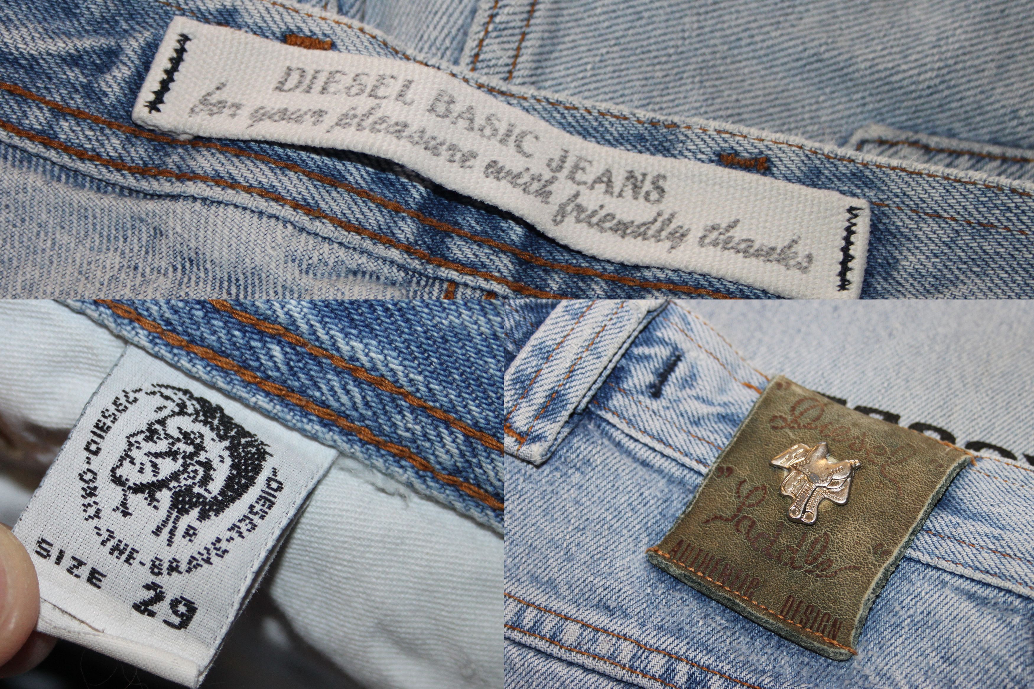 Diesel Vintage Diesel Custom Jeans Size US 29 - 9 Thumbnail