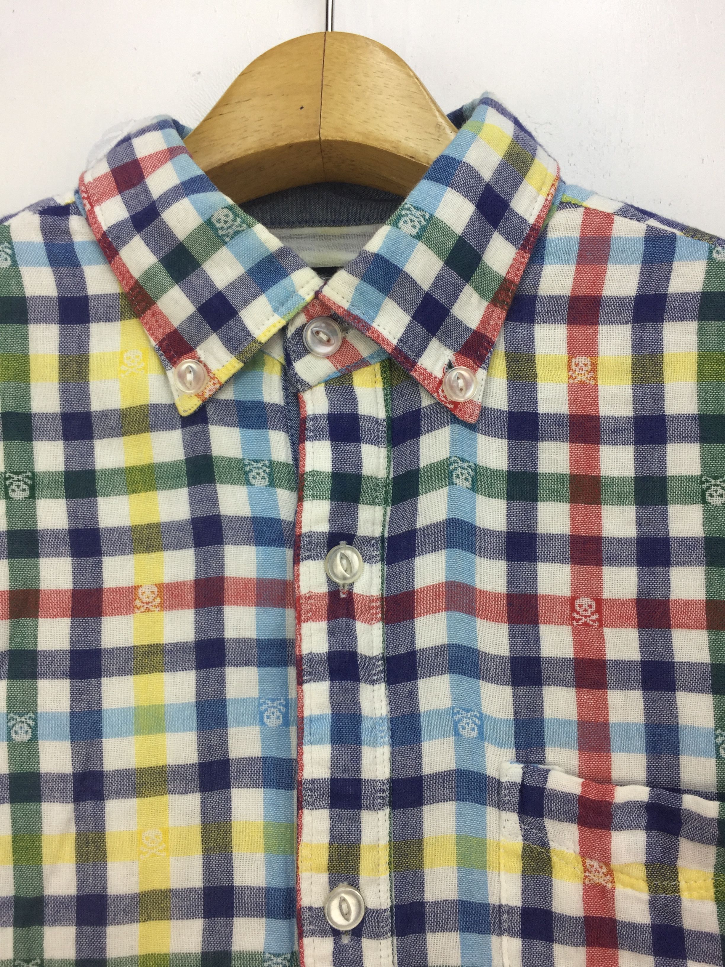 Beams Plus BEAMS HEART CHECK SKULL DESIGN Size US S / EU 44-46 / 1 - 2 Thumbnail