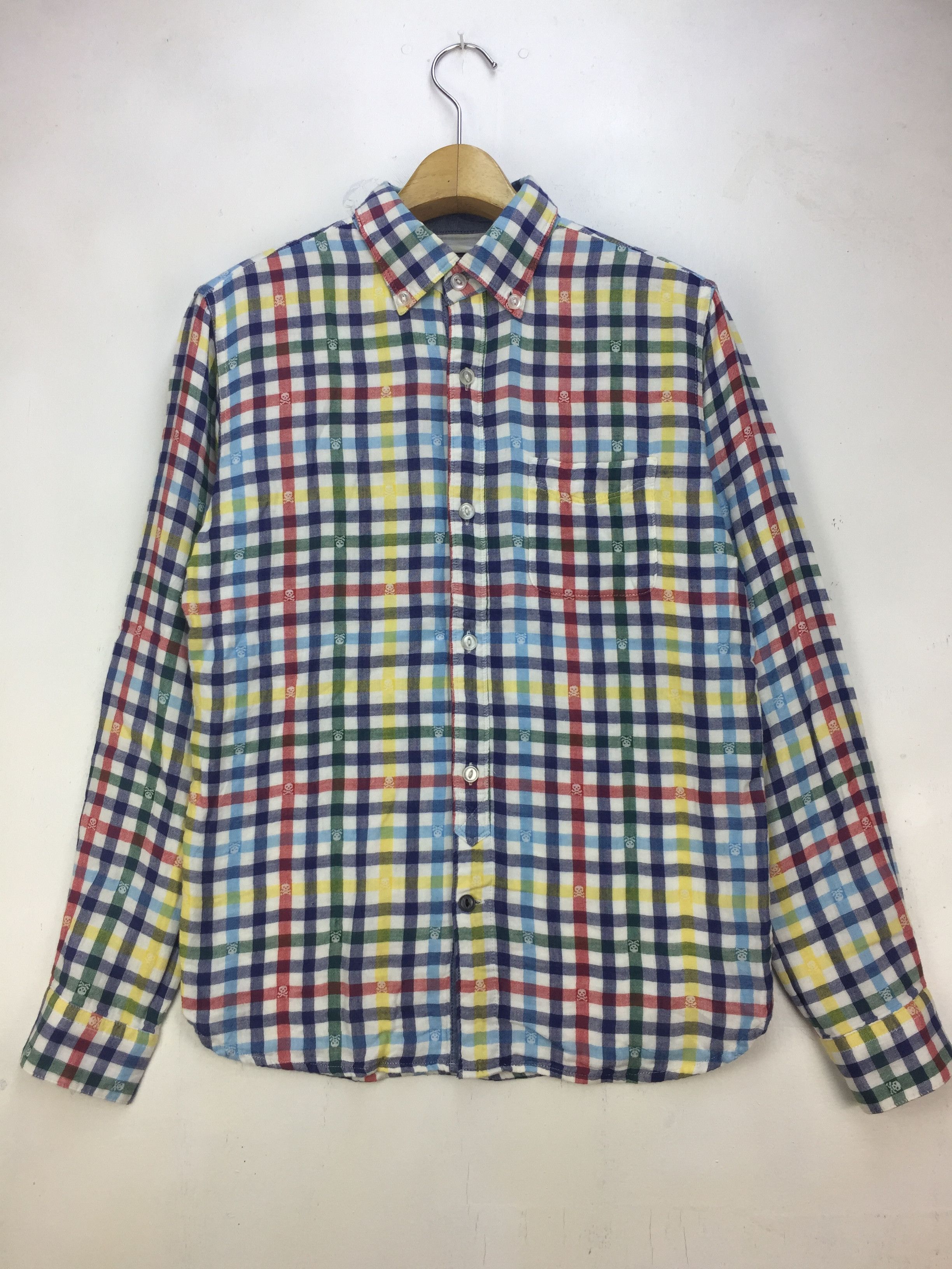 Beams Plus BEAMS HEART CHECK SKULL DESIGN Size US S / EU 44-46 / 1 - 1 Thumbnail