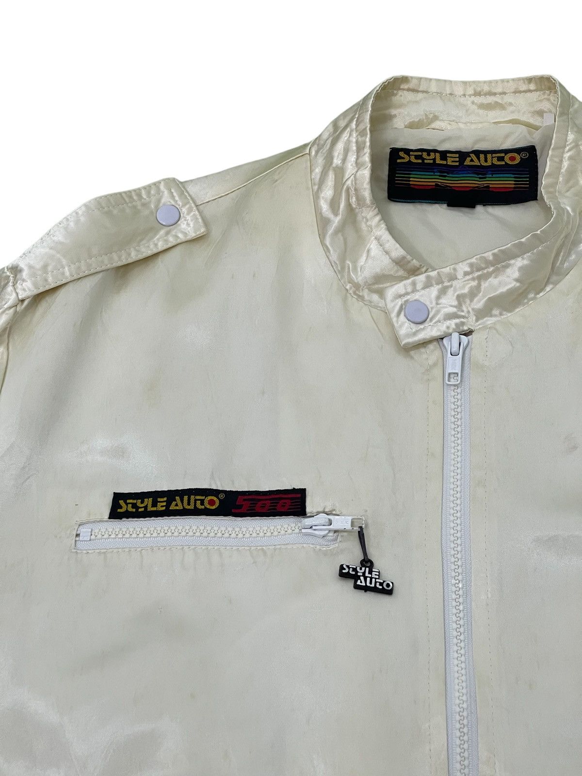 Sports Specialties 90s Ferrari World Champion Bomber Satin Embroydery 4🟩0 Size US L / EU 52-54 / 3 - 15 Thumbnail
