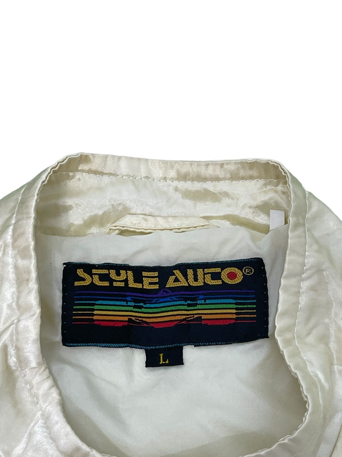 Sports Specialties 90s Ferrari World Champion Bomber Satin Embroydery 4🟩0 Size US L / EU 52-54 / 3 - 16 Thumbnail