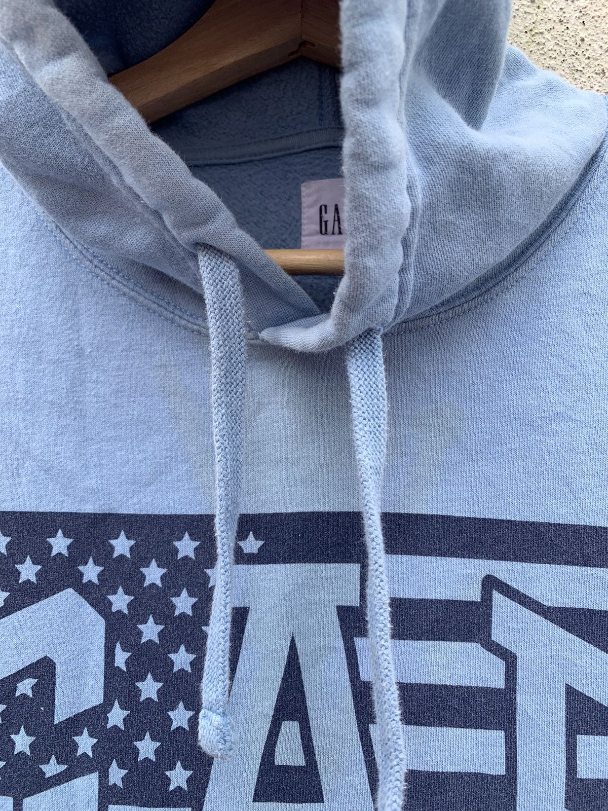 Gap × Vintage GAP Usa Flag Logo Style Kanye Hoodie Sweater Size US M / EU 48-50 / 2 - 4 Thumbnail