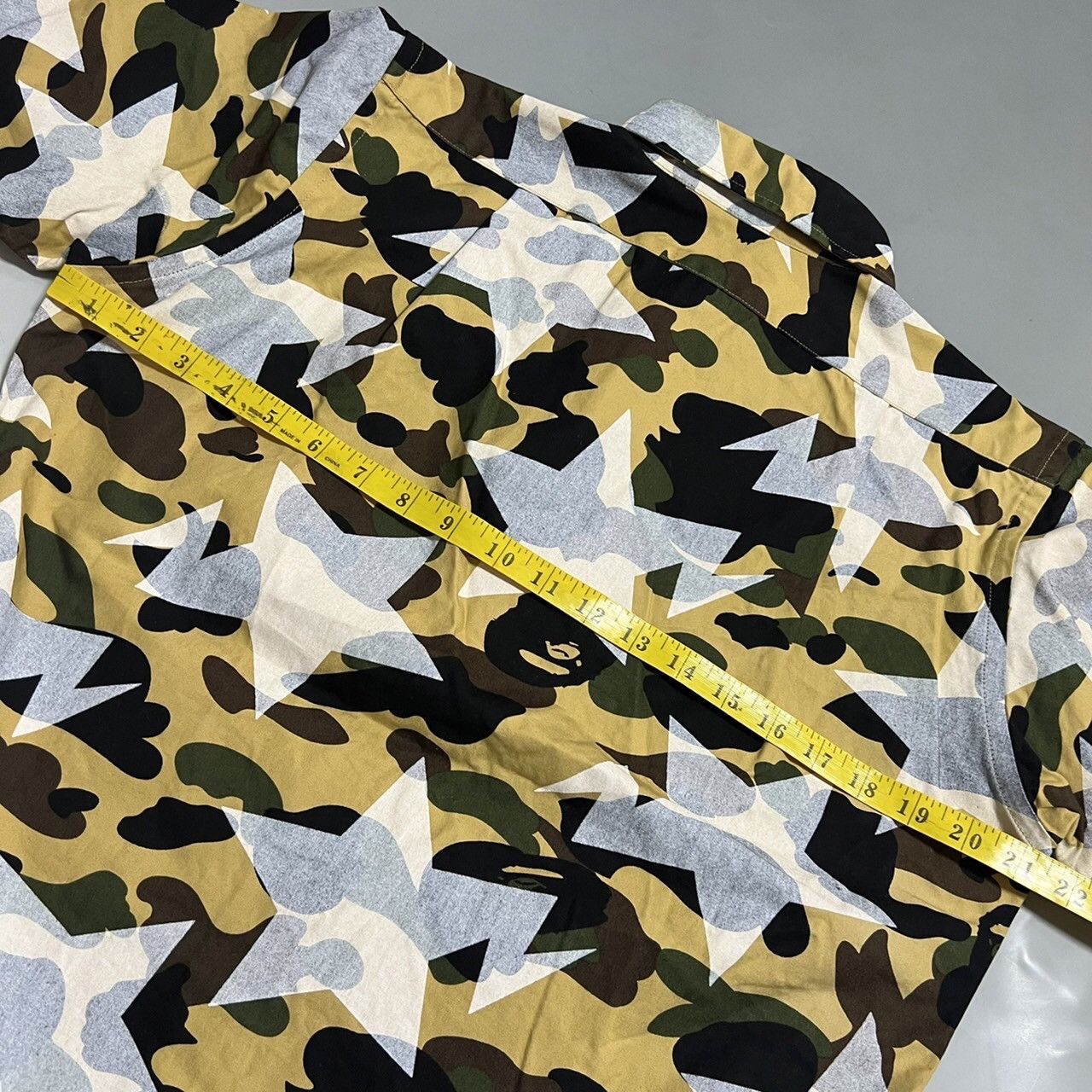 Bape BAPE Sta APE HEAD short sleeve shirts Size US M / EU 48-50 / 2 - 6 Thumbnail