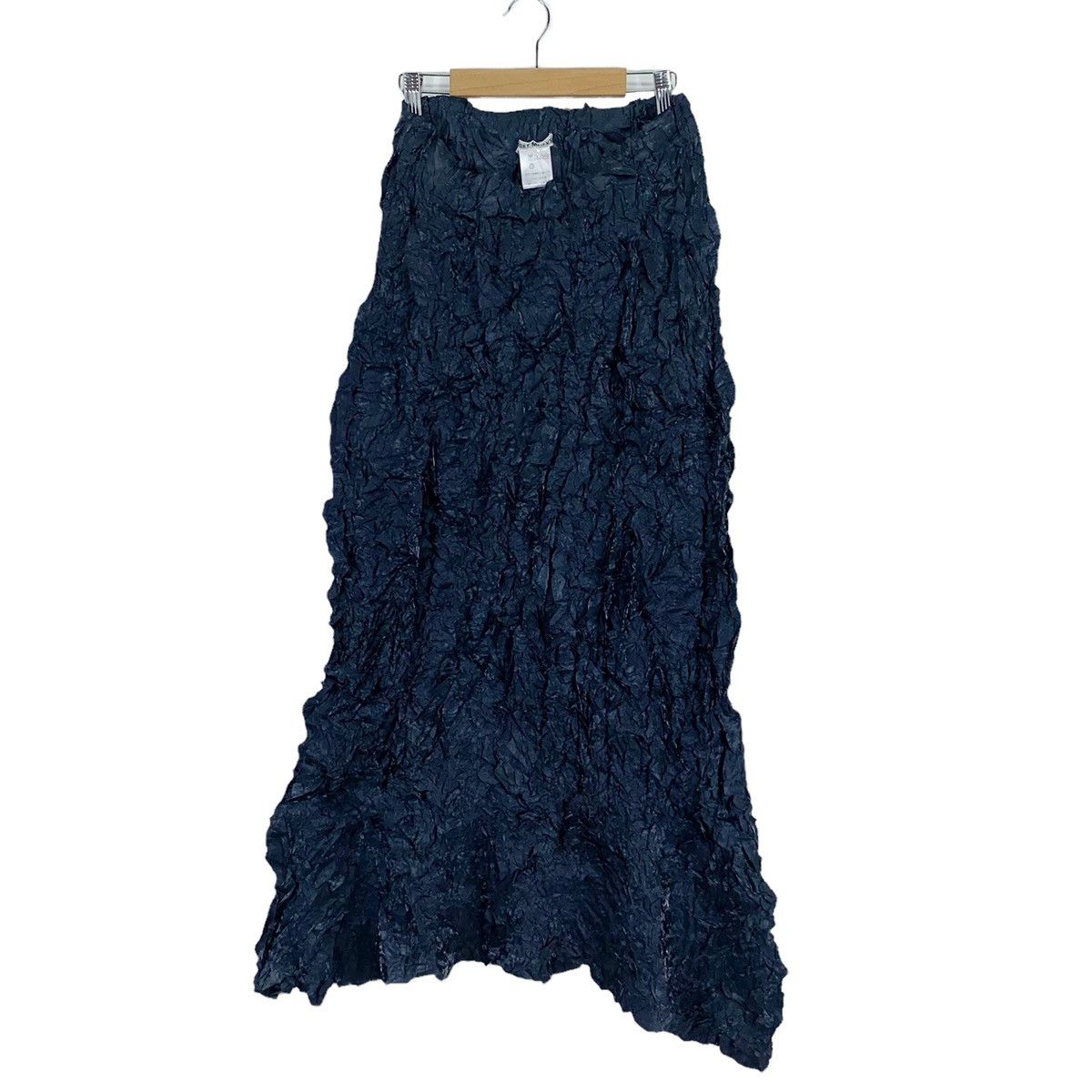 image of Issey Miyake Pleated Wrinkles Skirts in Black, Women's (Size 28)