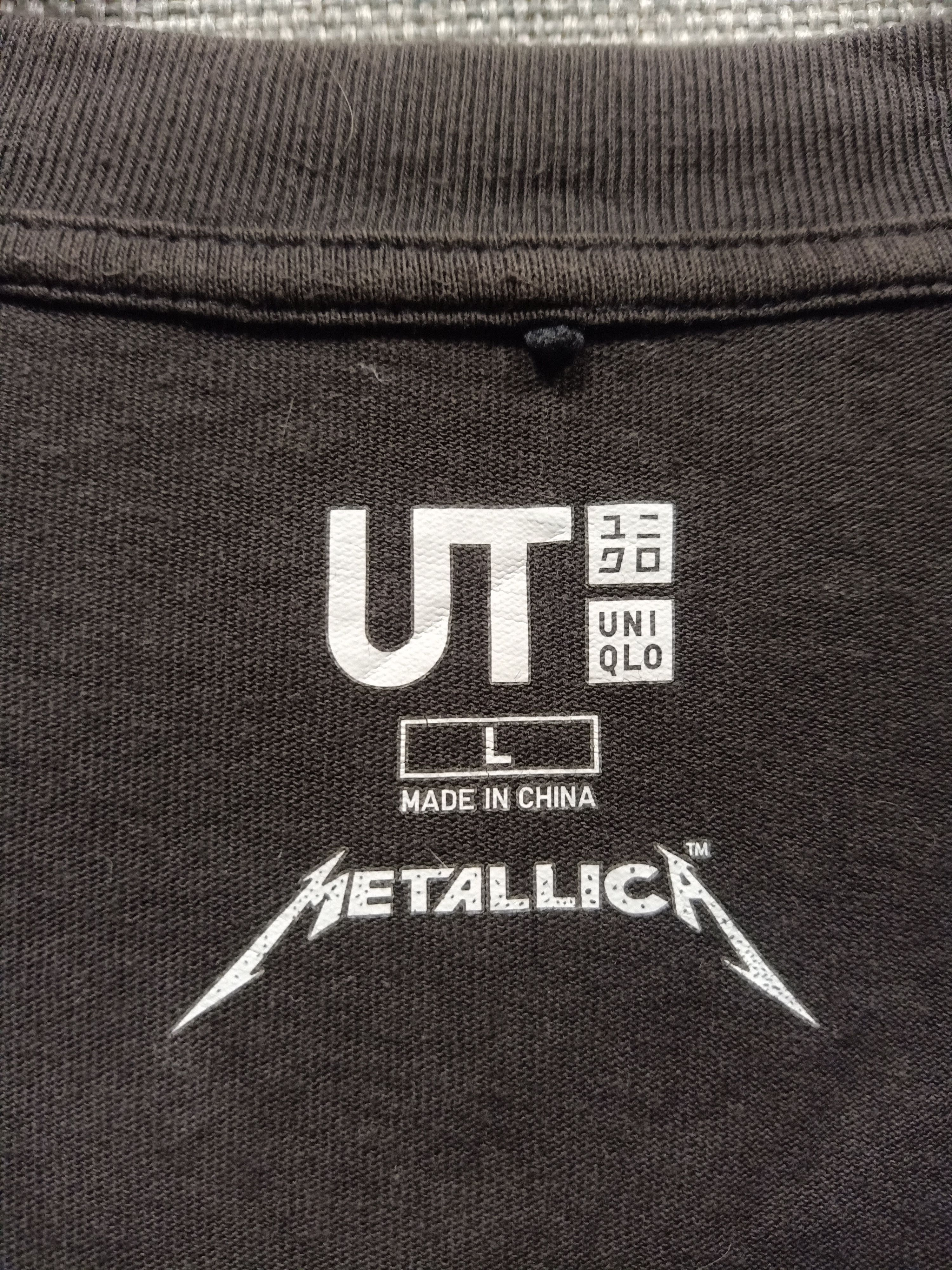 Band Tees × Metallica × Uniqlo t shirt band metallica very rare Size US M / EU 48-50 / 2 - 4 Thumbnail