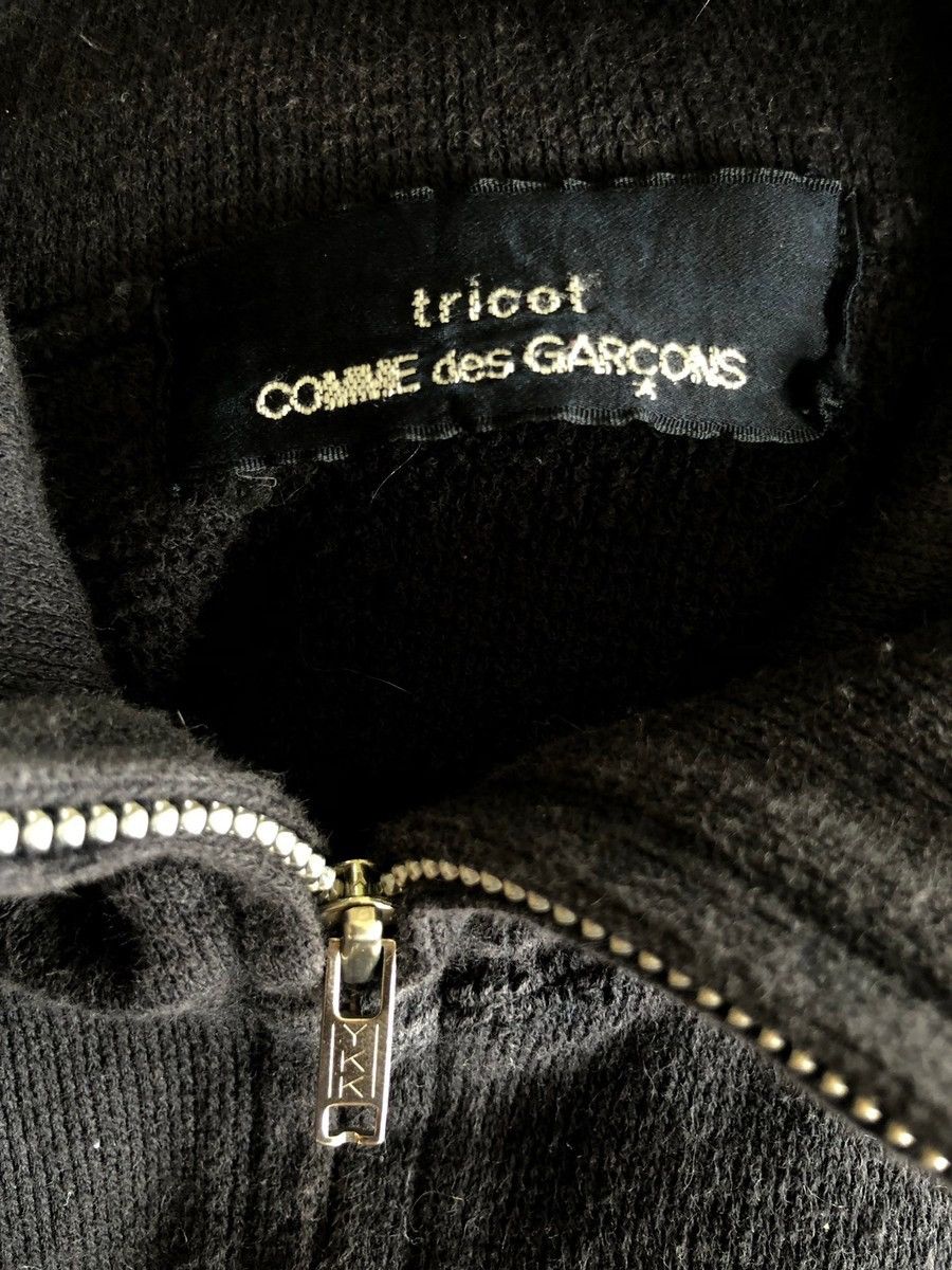 Comme des Garcons × Comme des Garcons Homme Deux × Rei Kawakubo 1989 Comme des Garçons 🇯🇵 Staff Mock Neck Pullover Size US M / EU 48-50 / 2 - 7 Thumbnail