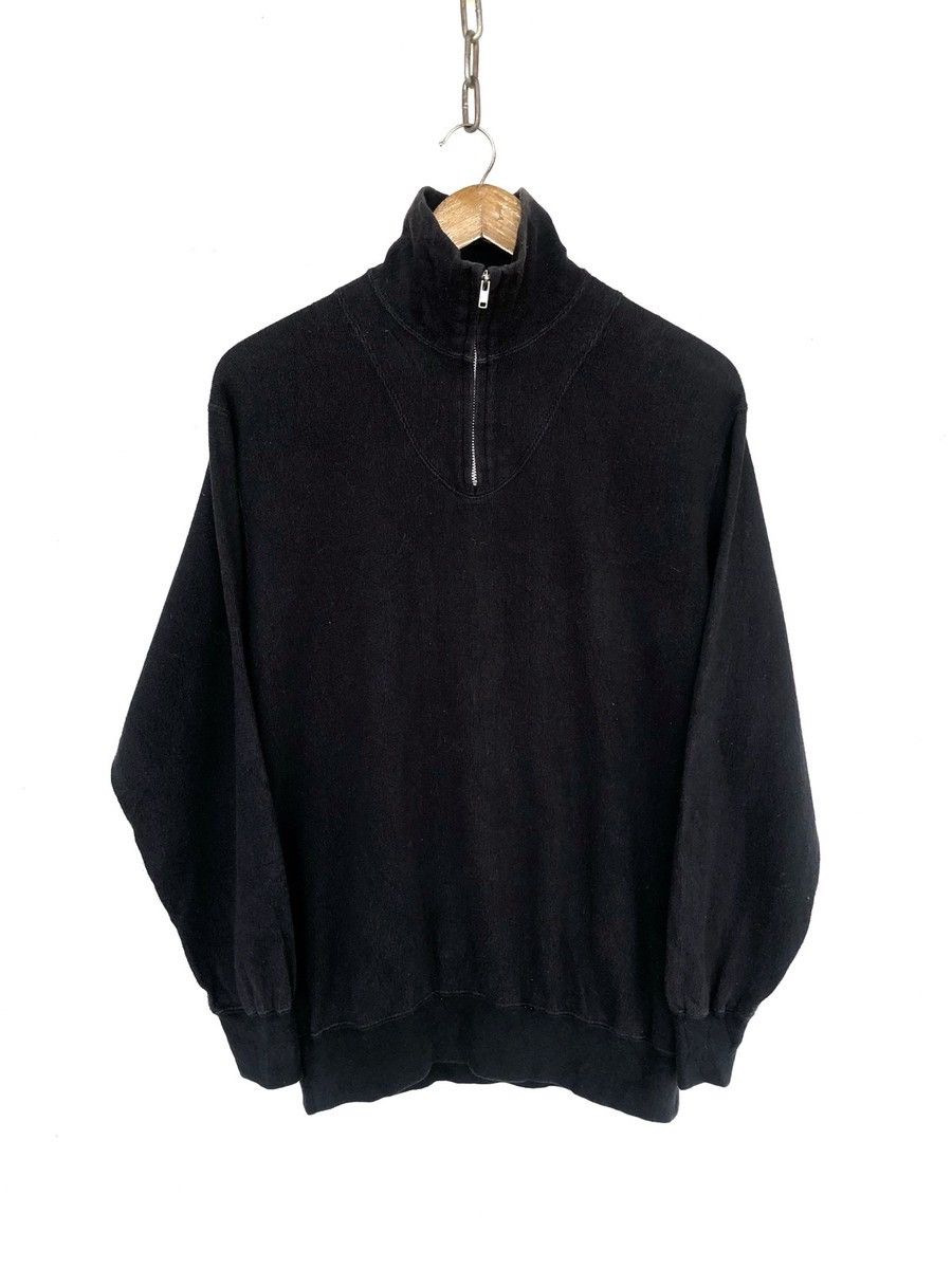 Comme des Garcons × Comme des Garcons Homme Deux × Rei Kawakubo 1989 Comme des Garçons 🇯🇵 Staff Mock Neck Pullover Size US M / EU 48-50 / 2 - 4 Thumbnail