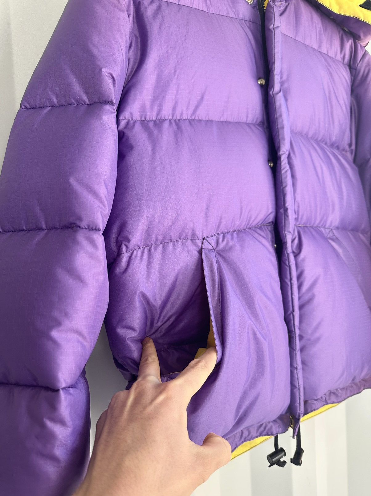 Crescent Down Works Down Sweater Puffer Jacket Purple Size US M / EU 48-50 / 2 - 4 Thumbnail