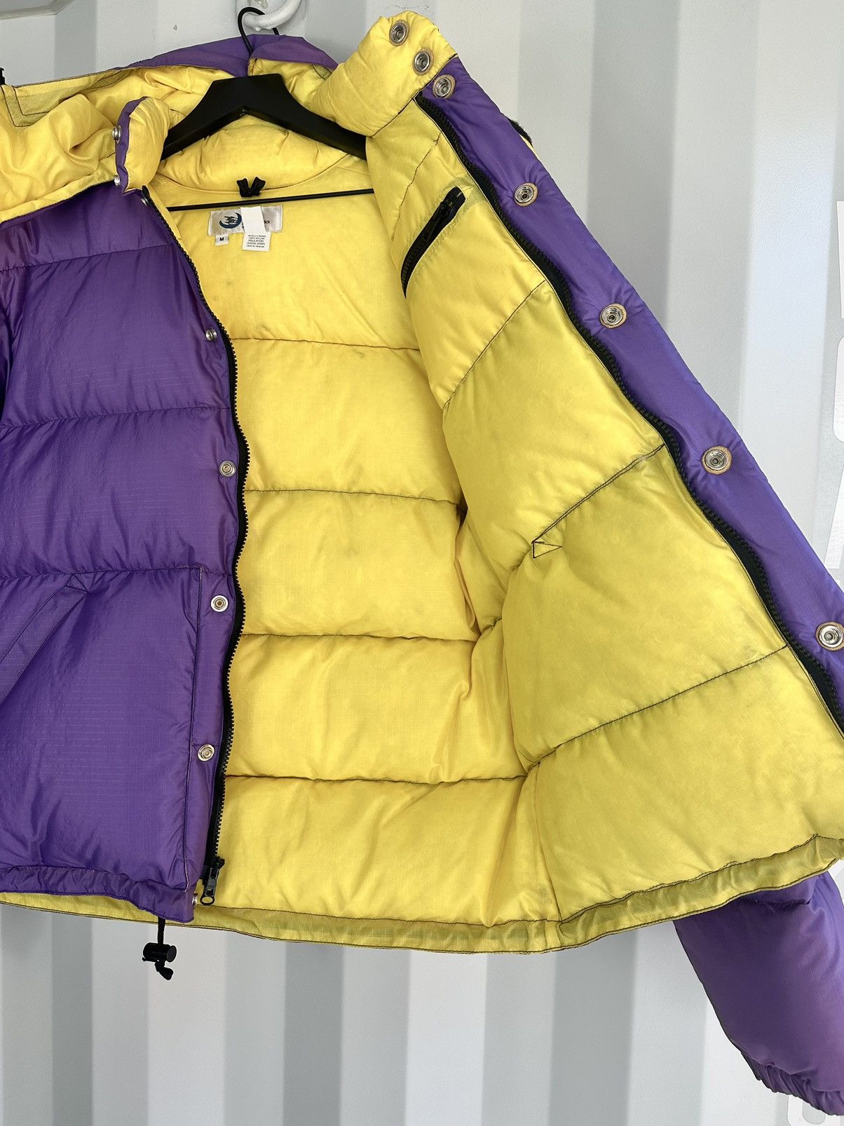 Crescent Down Works Down Sweater Puffer Jacket Purple Size US M / EU 48-50 / 2 - 5 Thumbnail