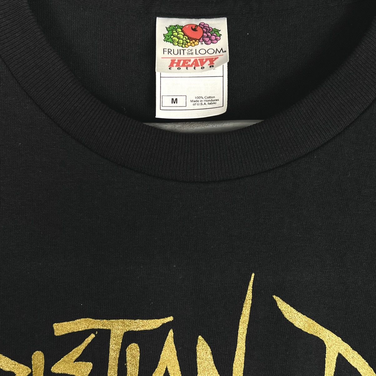 Vintage Early 00s Christian Death Logo Metal T Shirt