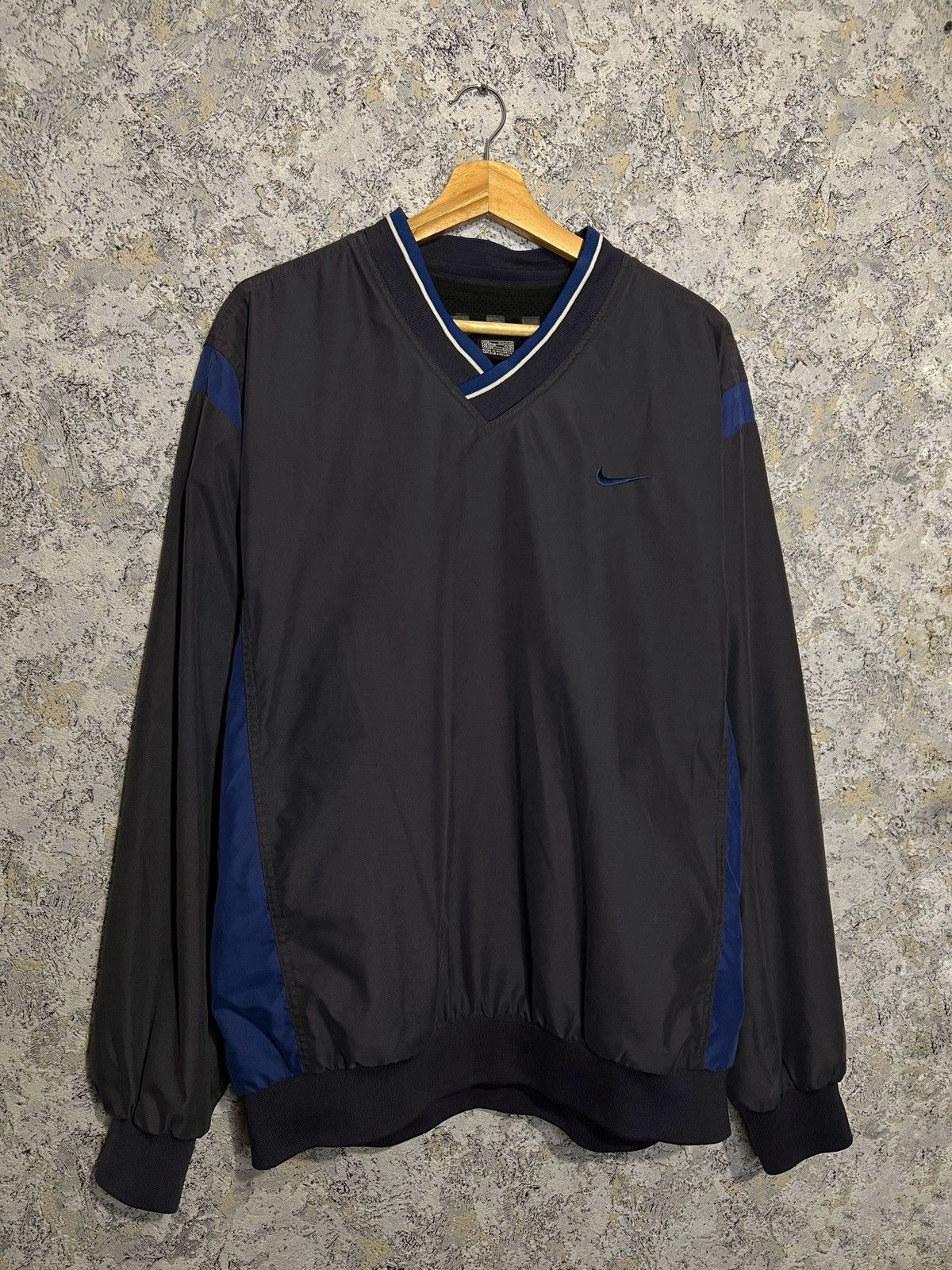Nike × Vintage Vintage Y2K Nike Golf Nylon Jacket Sweatshirt Windbreaker Size US L / EU 52-54 / 3 - 1 Thumbnail