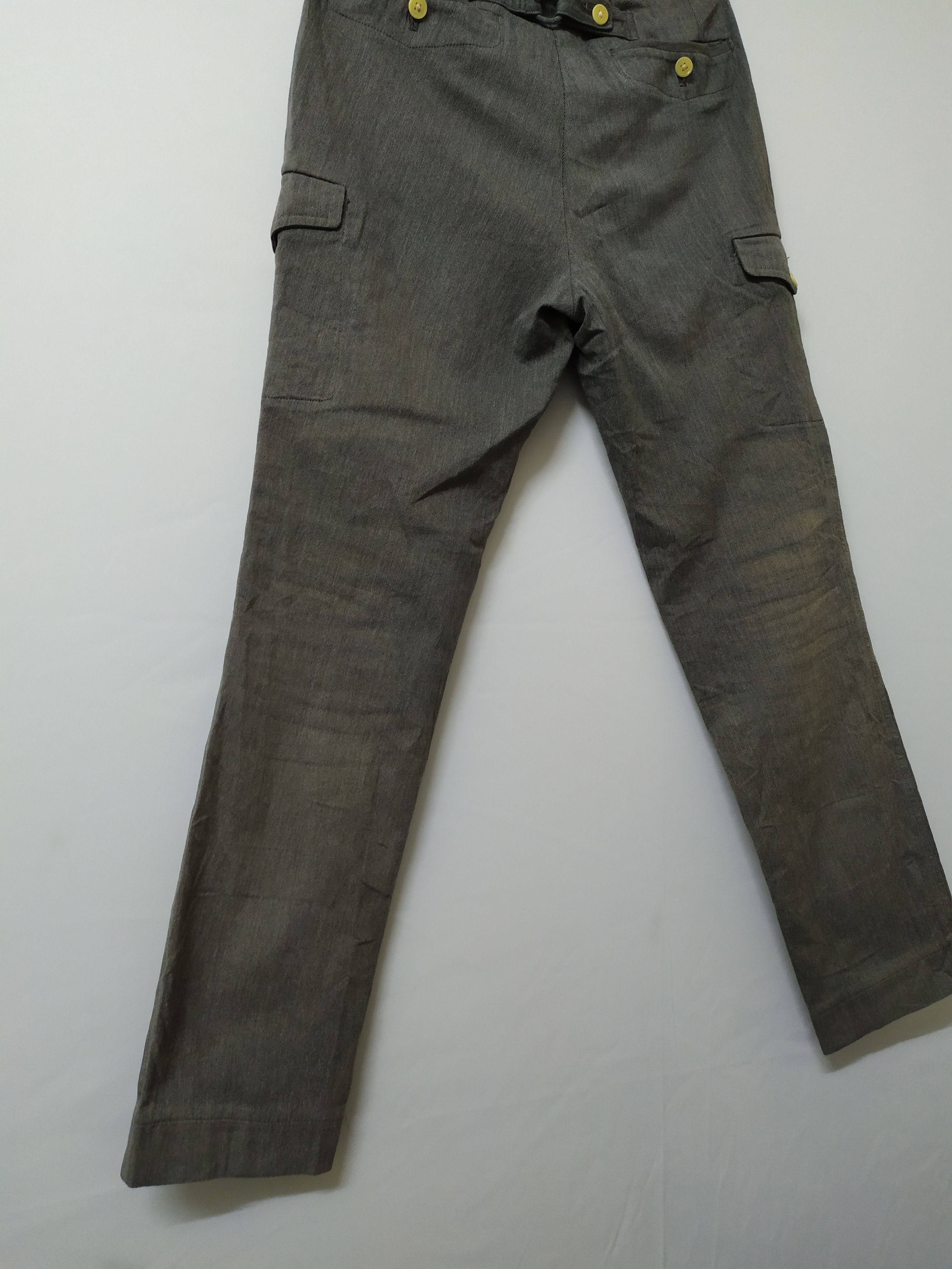 Japanese Brand × Vintage VINTAGE UNIVERSAL LANGUAGE CARGO PANTS/BUCKLE BACK Size US 29 - 11 Thumbnail