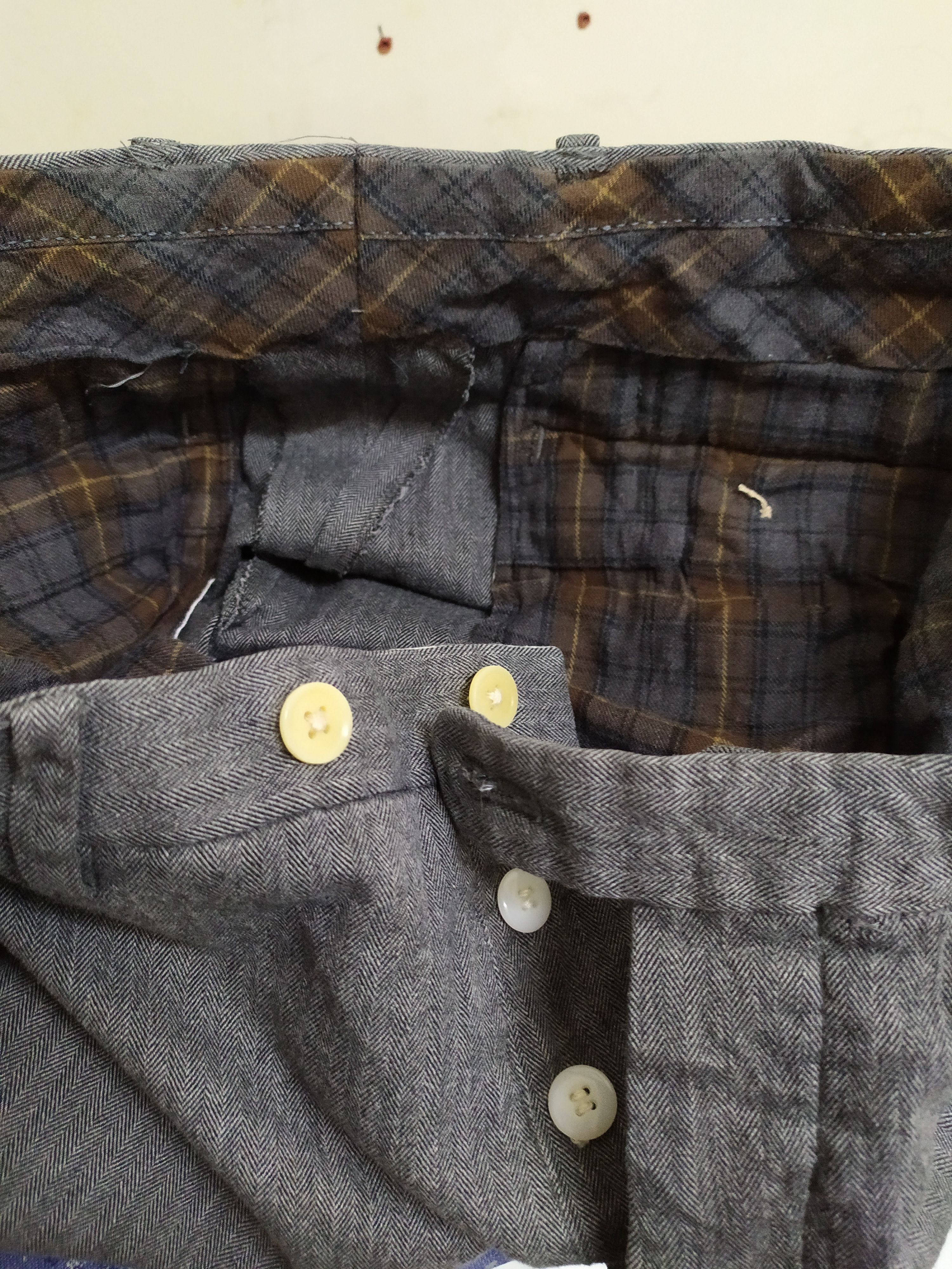 Japanese Brand × Vintage VINTAGE UNIVERSAL LANGUAGE CARGO PANTS/BUCKLE BACK Size US 29 - 14 Thumbnail