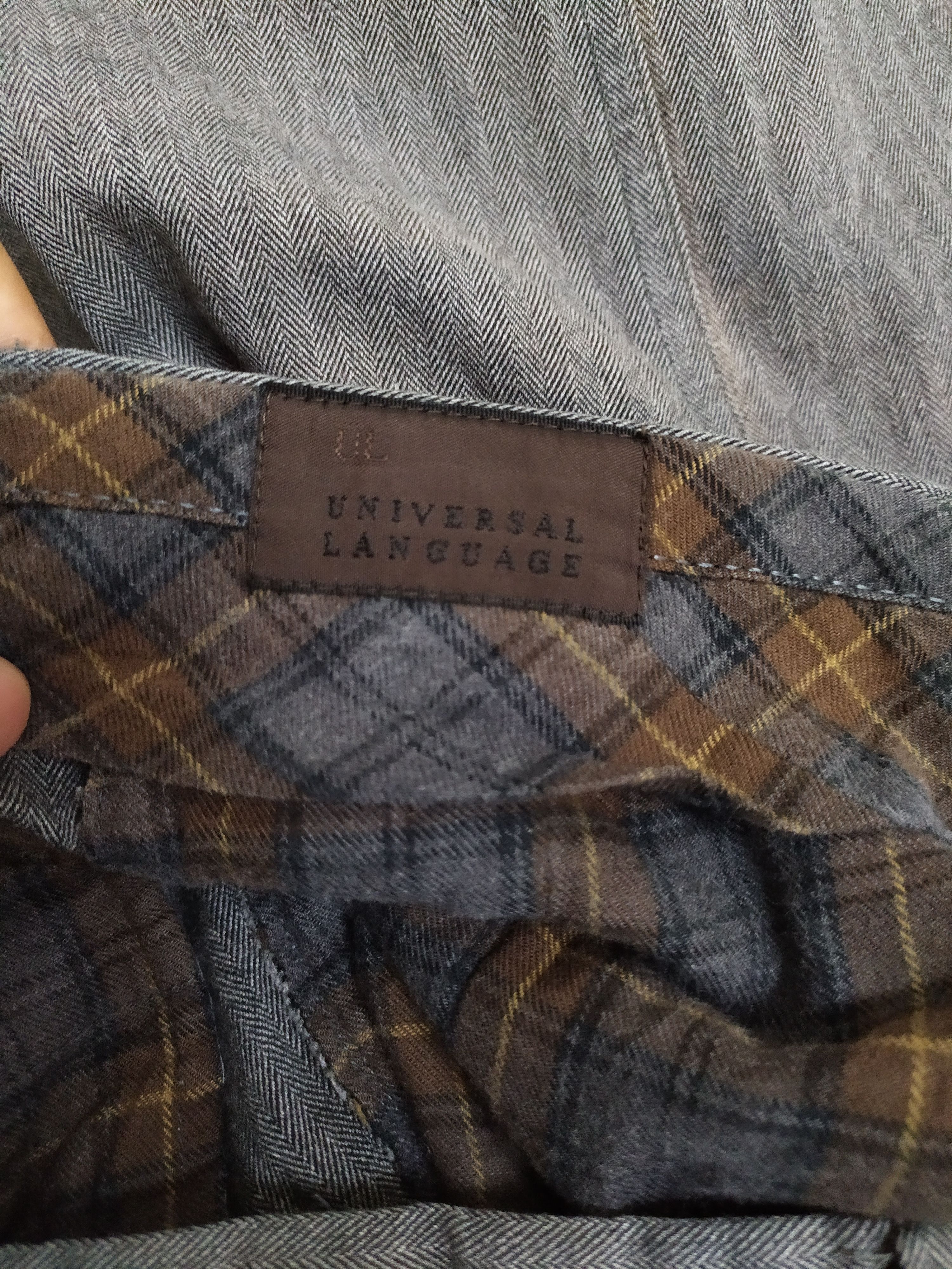 Japanese Brand × Vintage VINTAGE UNIVERSAL LANGUAGE CARGO PANTS/BUCKLE BACK Size US 29 - 15 Thumbnail