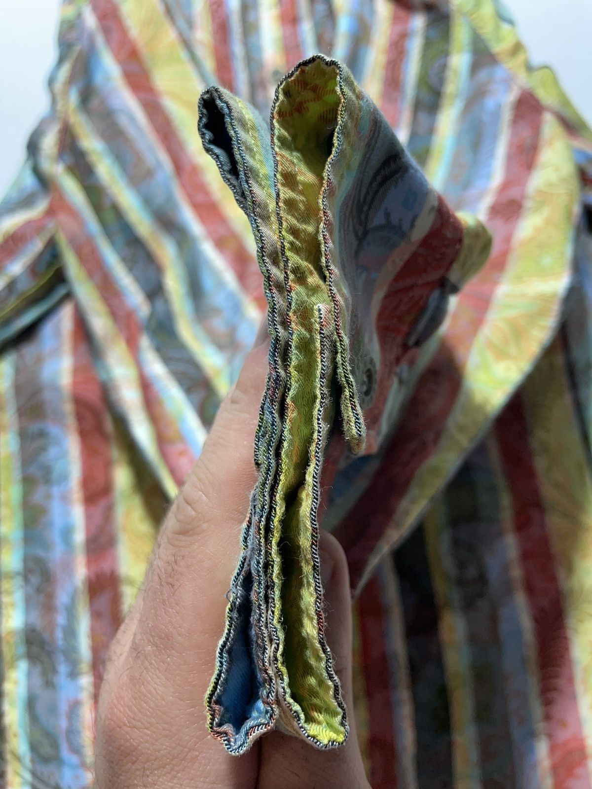 Missoni Missoni Sport Stripped Flowers Shirt Size US XXL / EU 58 / 5 - 6 Thumbnail