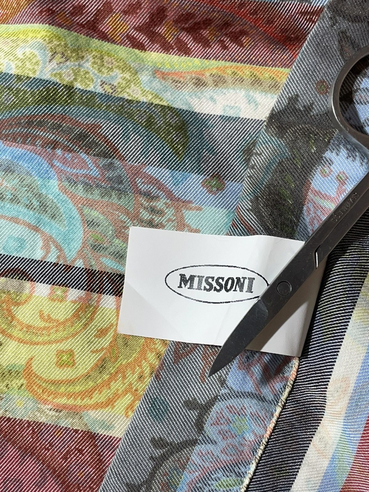 Missoni Missoni Sport Stripped Flowers Shirt Size US XXL / EU 58 / 5 - 11 Thumbnail