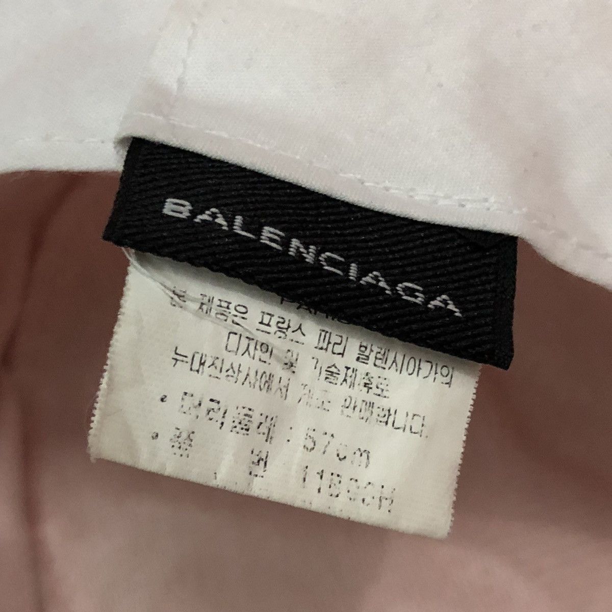 Balenciaga Vintage 90s Balenciaga Paris Bucket Hat Script Logo Size ONE SIZE - 7 Thumbnail