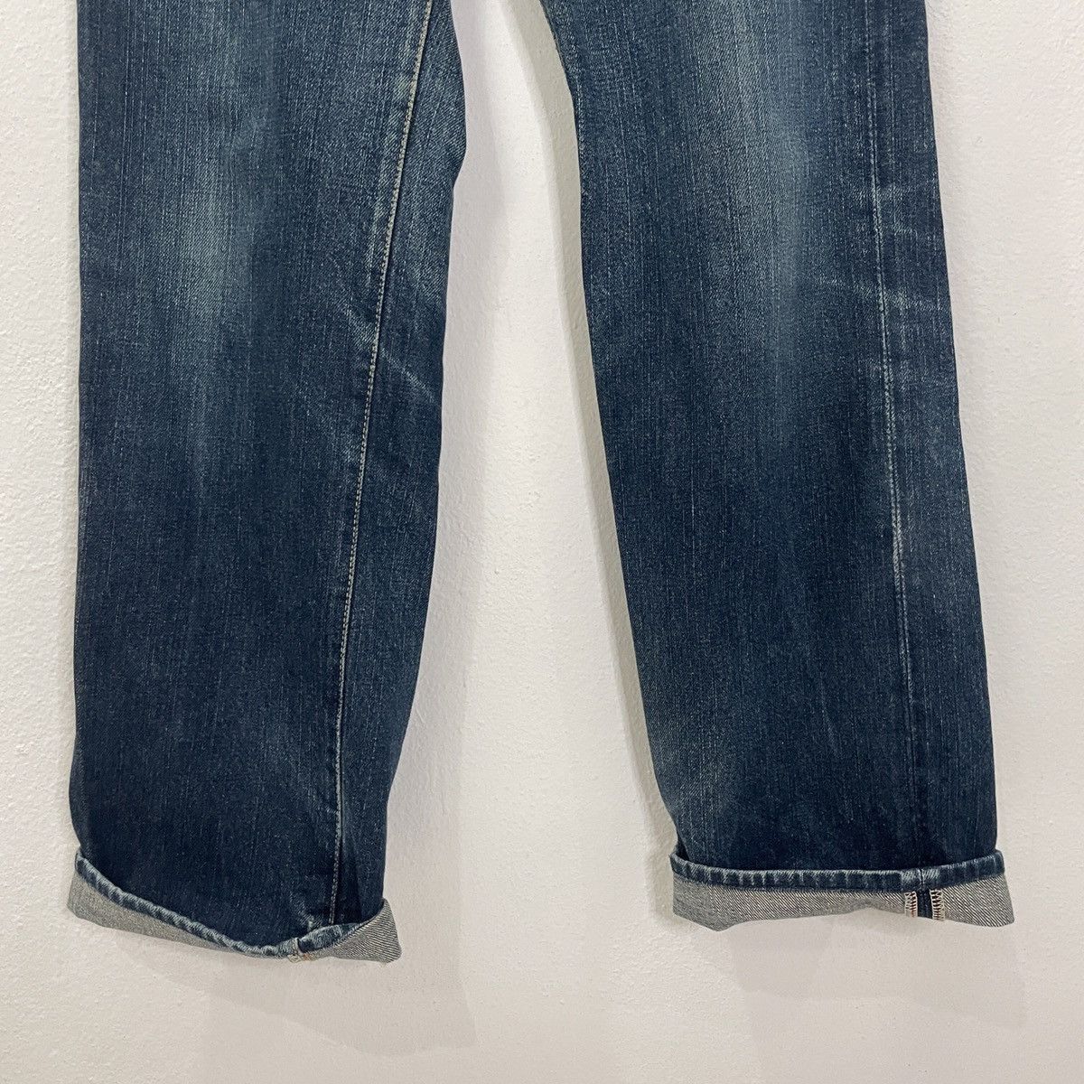 45rpm Vintage R 45Rpm Distressed Denim Jeans Size US 27 - 4 Thumbnail