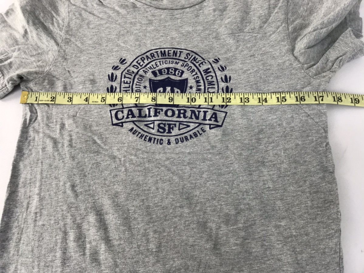 Gap × Vintage Hype Gap Athletic California SF Japanese Brand Printed Tee Size US S / EU 44-46 / 1 - 7 Thumbnail