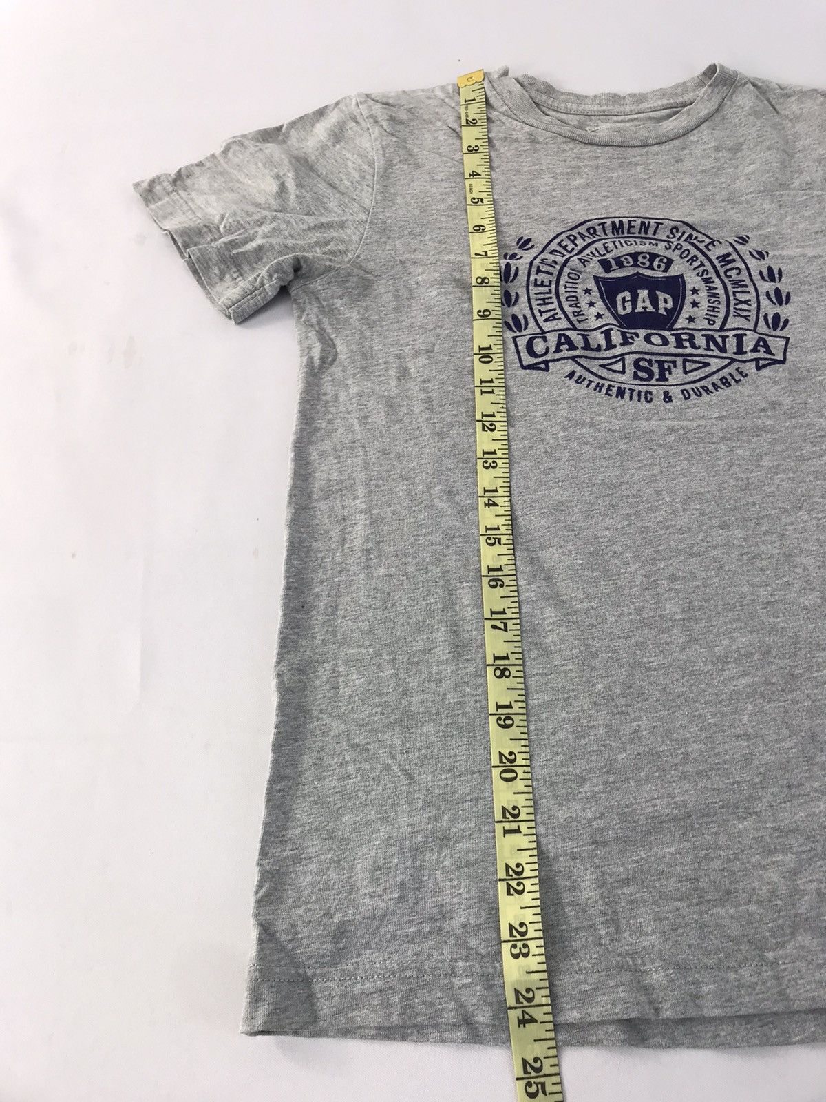 Gap × Vintage Hype Gap Athletic California SF Japanese Brand Printed Tee Size US S / EU 44-46 / 1 - 8 Thumbnail