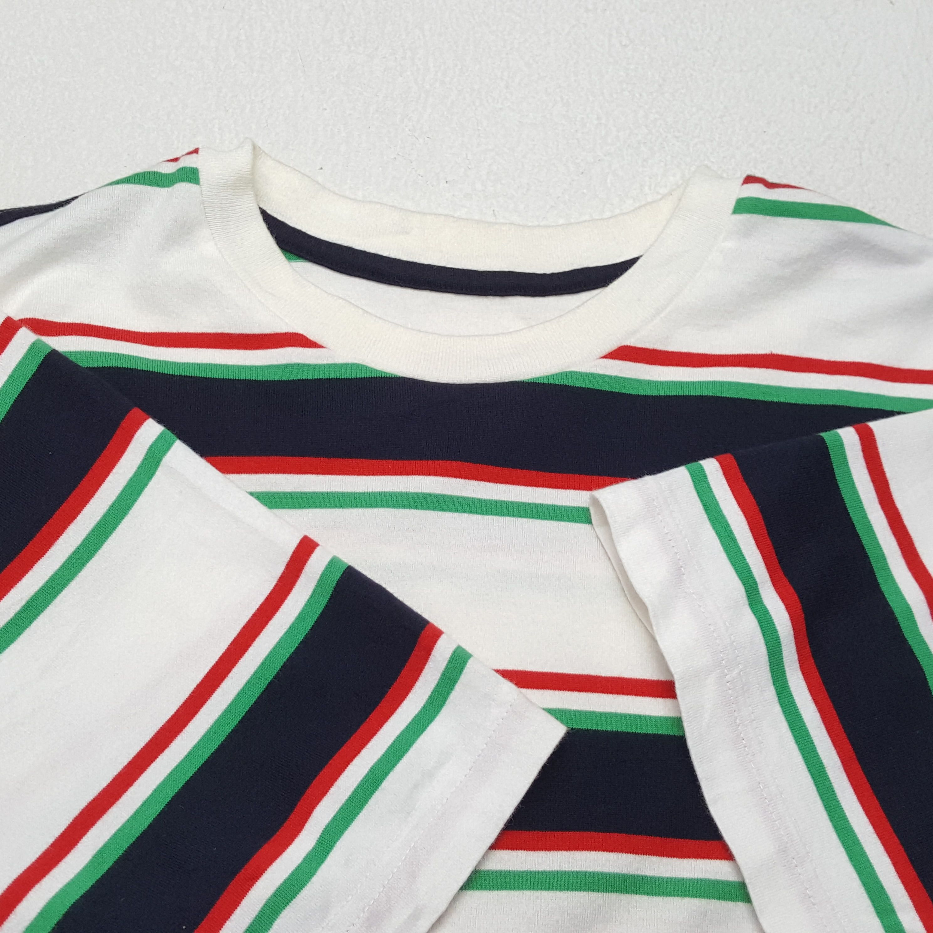 Supreme × Vintage Vintage SUPREME Streetwear Stripes Design T-Shirts Size US L / EU 52-54 / 3 - 5 Thumbnail