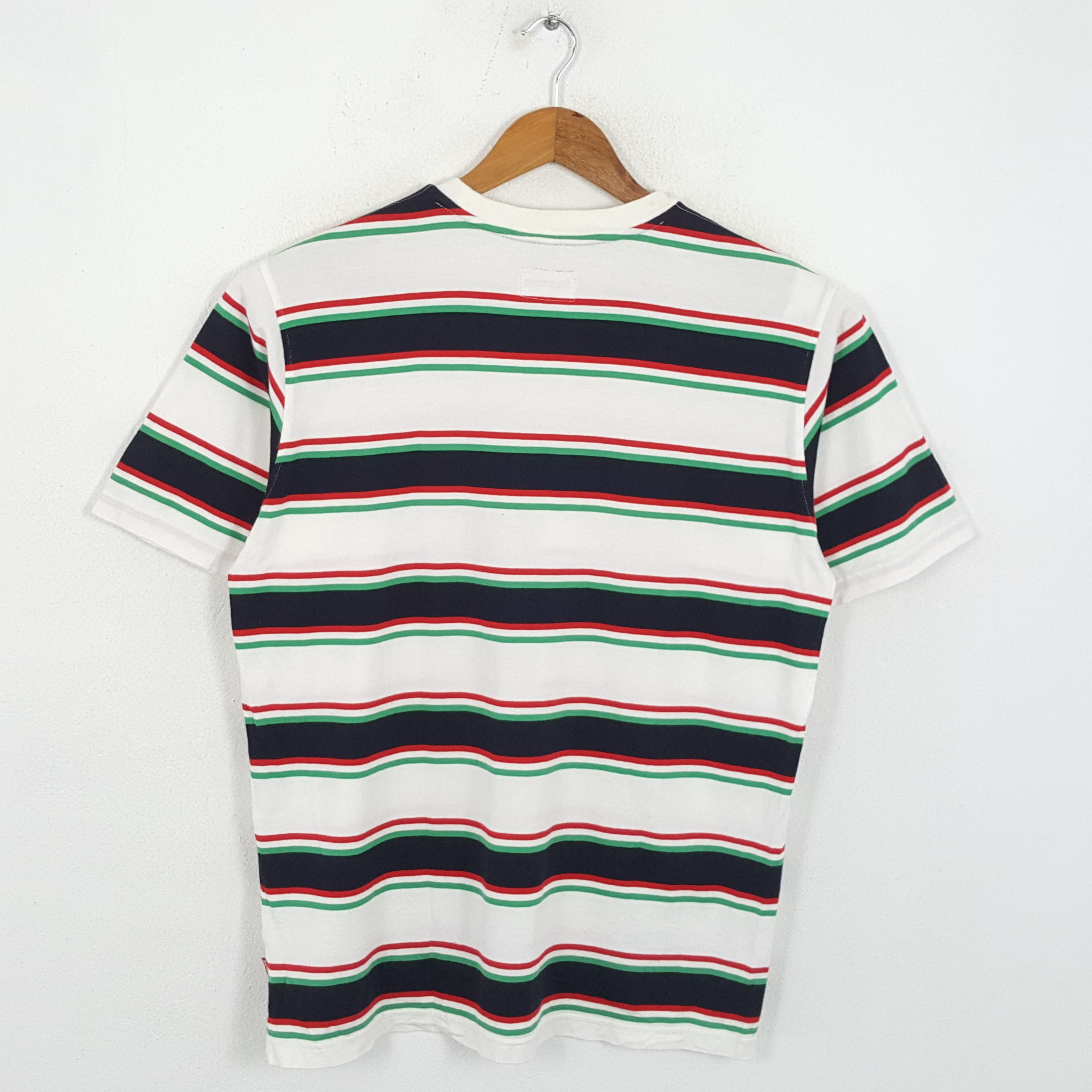 Supreme × Vintage Vintage SUPREME Streetwear Stripes Design T-Shirts Size US L / EU 52-54 / 3 - 3 Thumbnail