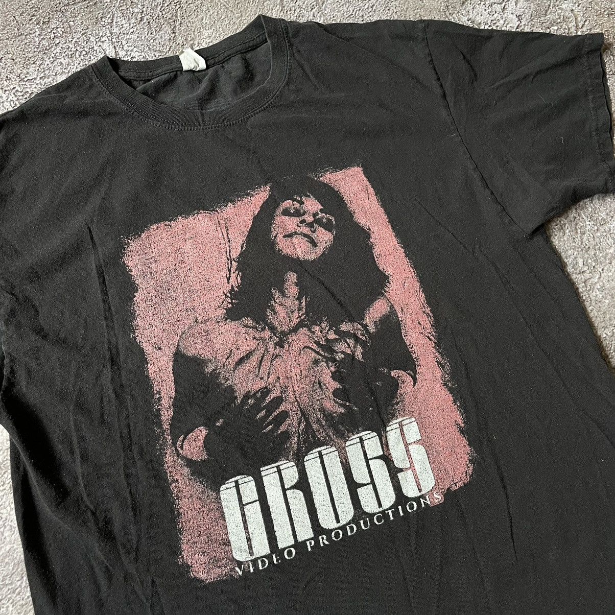 Vintage Vintage Y2K Graphic Tee Sun Faded Horror Grunge Dark Baggy M Size US M / EU 48-50 / 2 - 5 Thumbnail