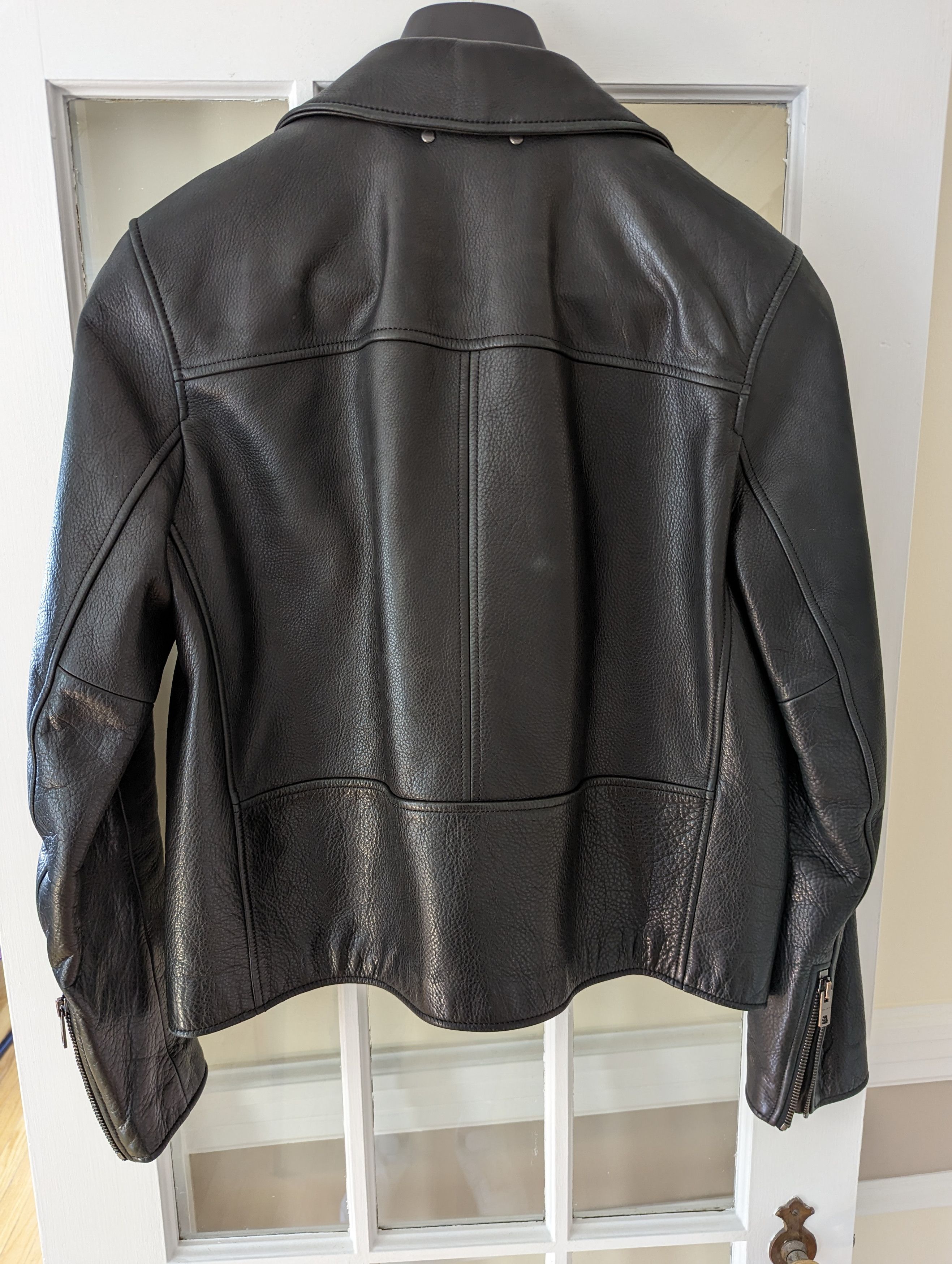 Coach Coach calf leather moto jacket size L Size US L / EU 52-54 / 3 - 2 Thumbnail