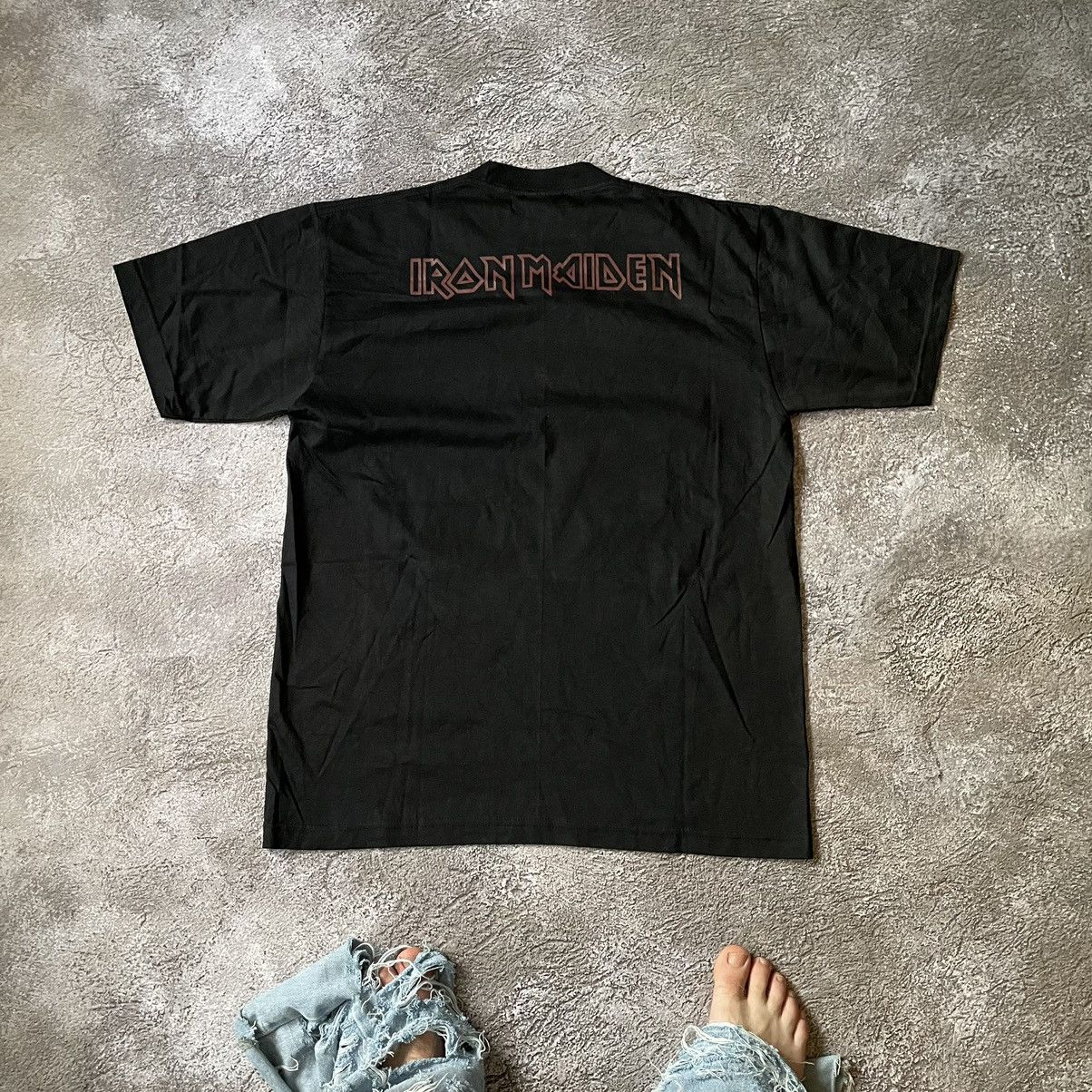 Band Tees Vintage 90s IRON MAIDEN Face Blood DEAD Creepy Horror Tee Size US XL / EU 56 / 4 - 8 Thumbnail