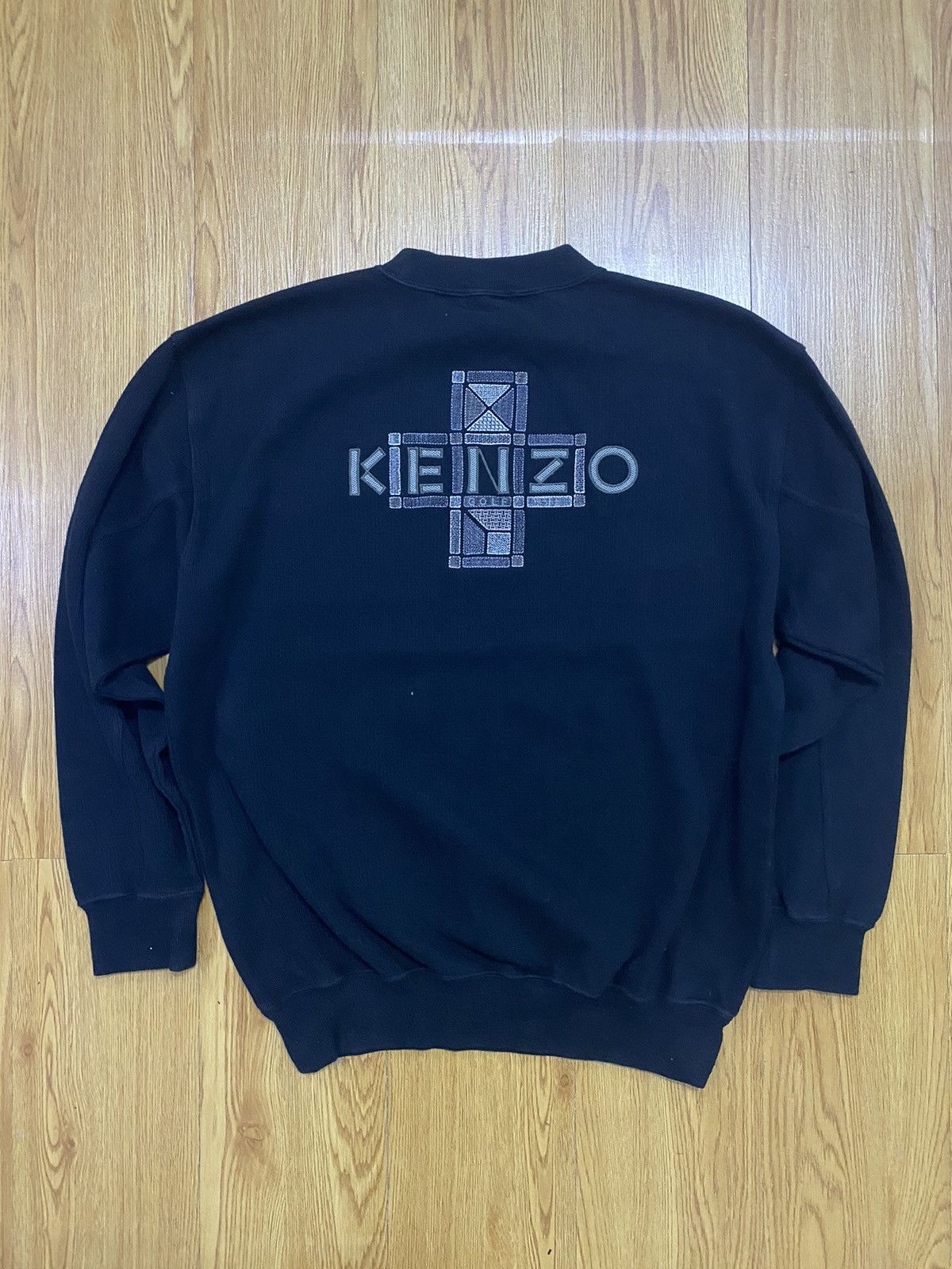 Kenzo Vintage Kenzo Golf Big Logo Sweatshirt Size US M / EU 48-50 / 2 - 1 Thumbnail