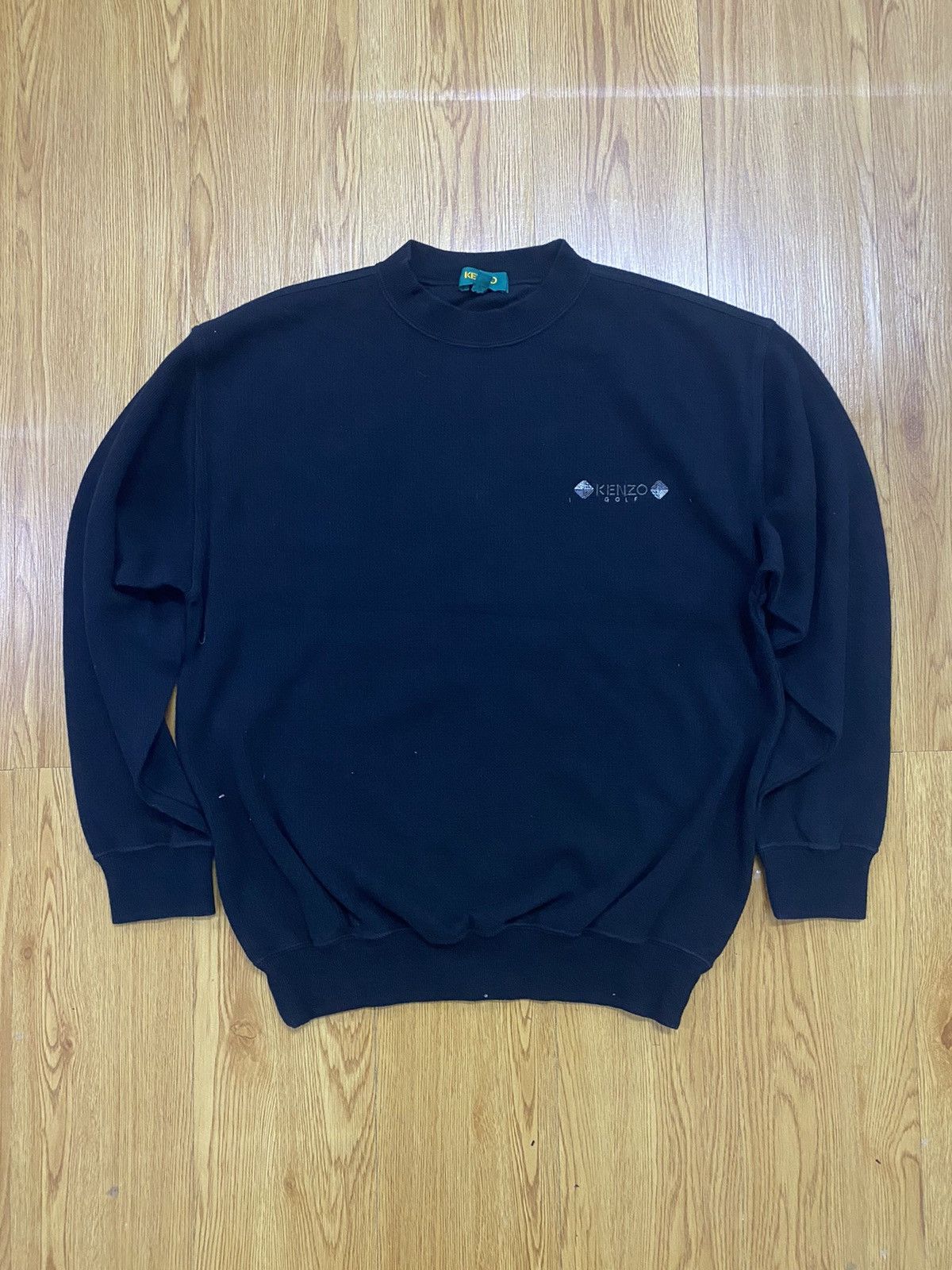 Kenzo Vintage Kenzo Golf Big Logo Sweatshirt Size US M / EU 48-50 / 2 - 2 Thumbnail