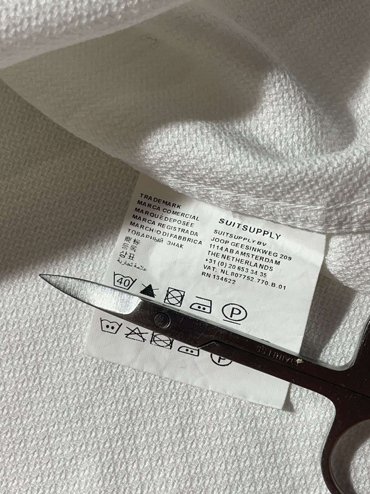 Suitsupply Suitsupply Shirt 43/17 Size US L / EU 52-54 / 3 - 12 Thumbnail