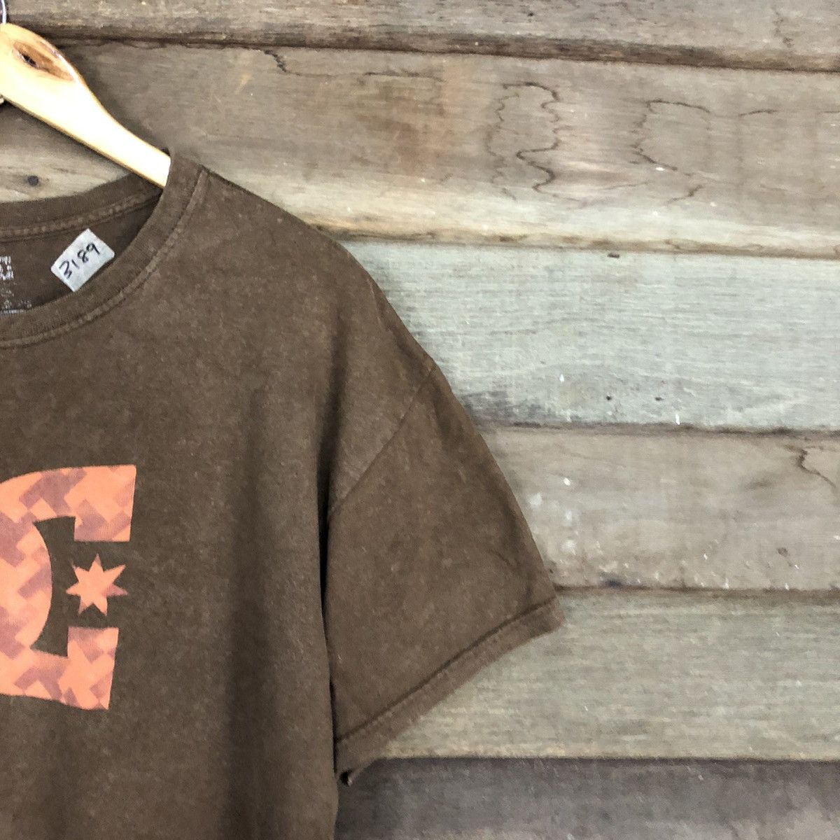 DL Dc Brown Faded Short Sleeve shirt #3189