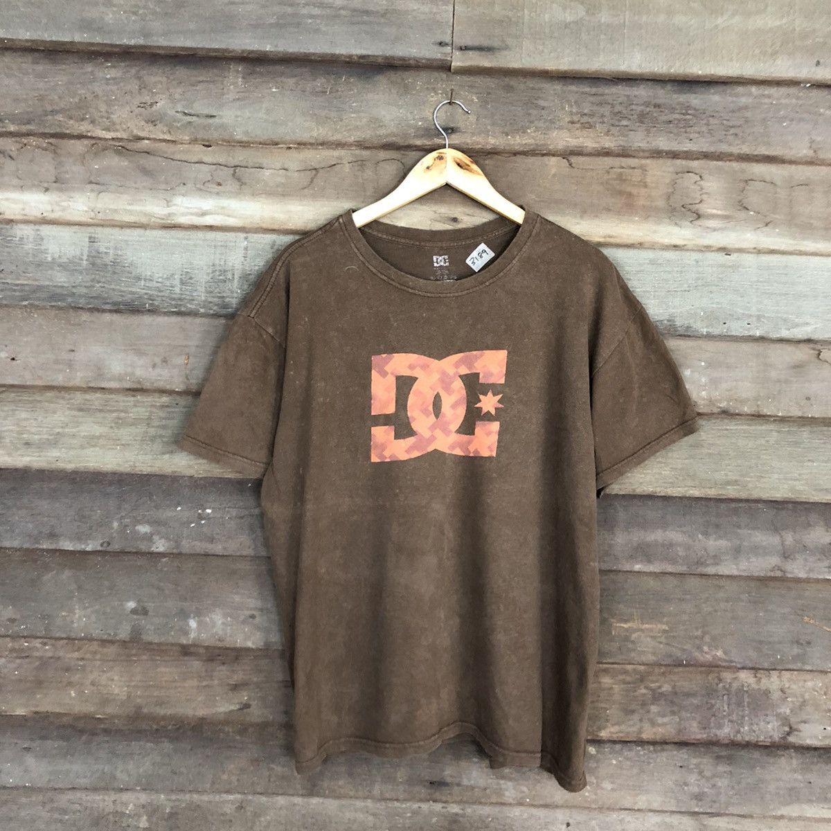 DL Dc Brown Faded Short Sleeve shirt #3189