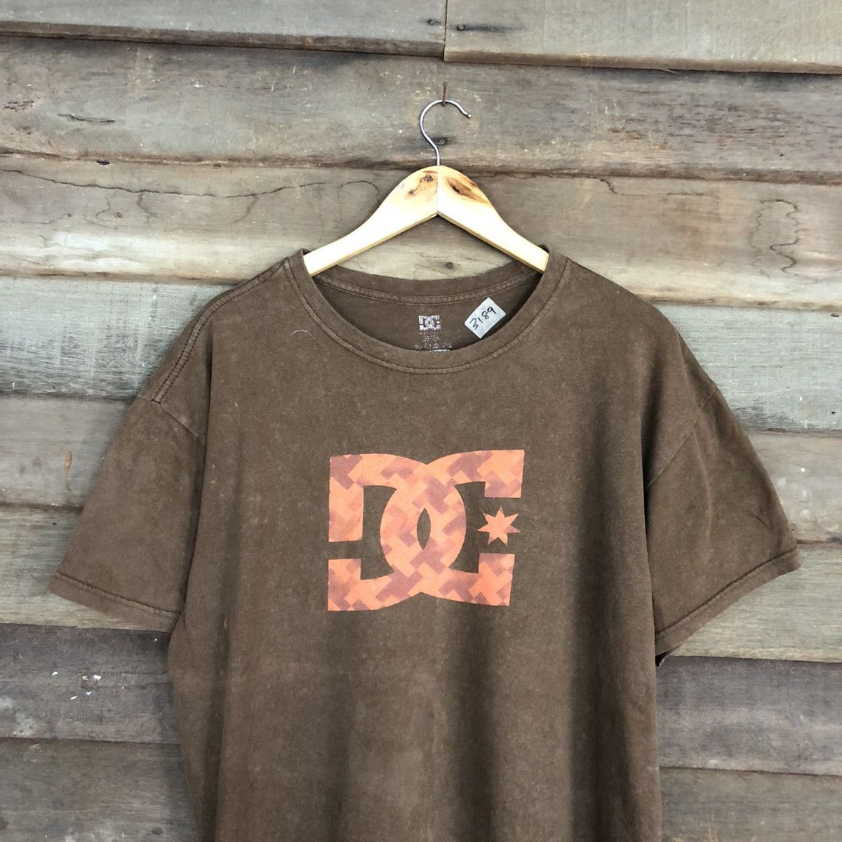 DL Dc Brown Faded Short Sleeve shirt #3189