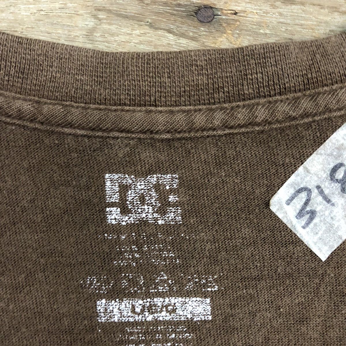 DL Dc Brown Faded Short Sleeve shirt #3189