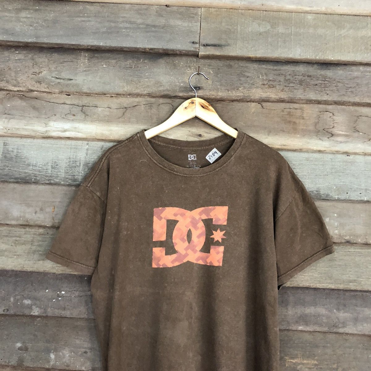 DL Dc Brown Faded Short Sleeve shirt #3189