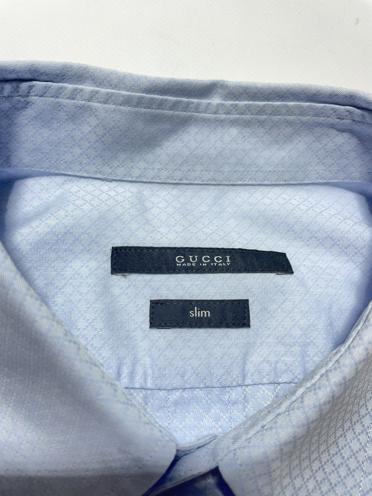 Gucci Gucci Slim Shirt 41/16 Size US XL / EU 56 / 4 - 11 Thumbnail