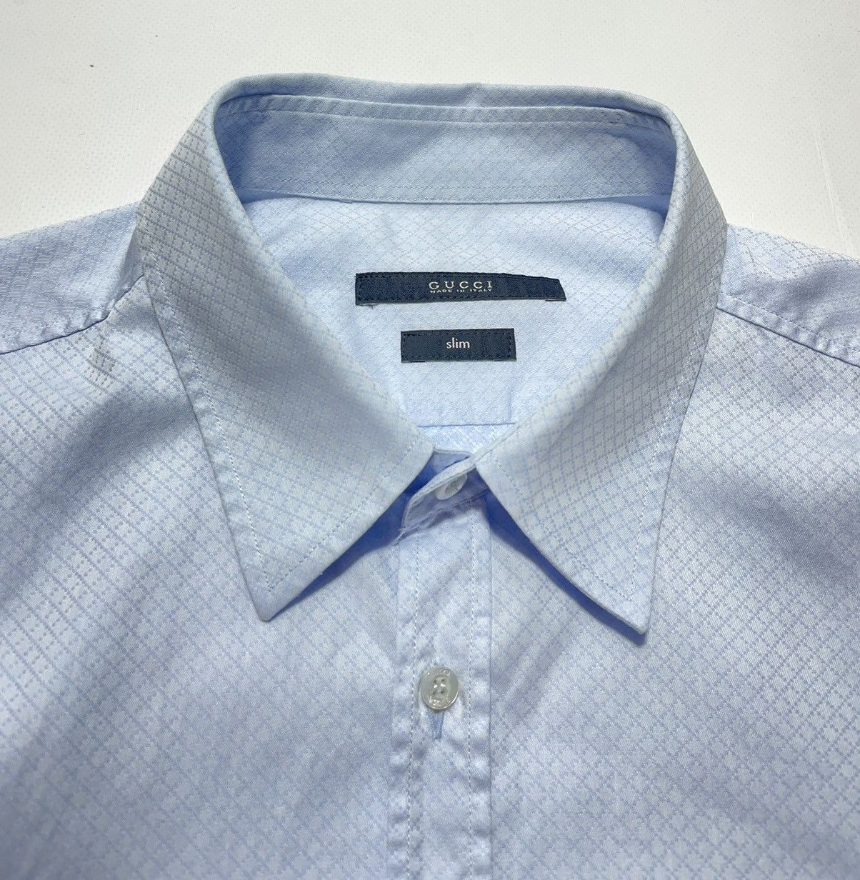 Gucci Gucci Slim Shirt 41/16 Size US XL / EU 56 / 4 - 4 Thumbnail