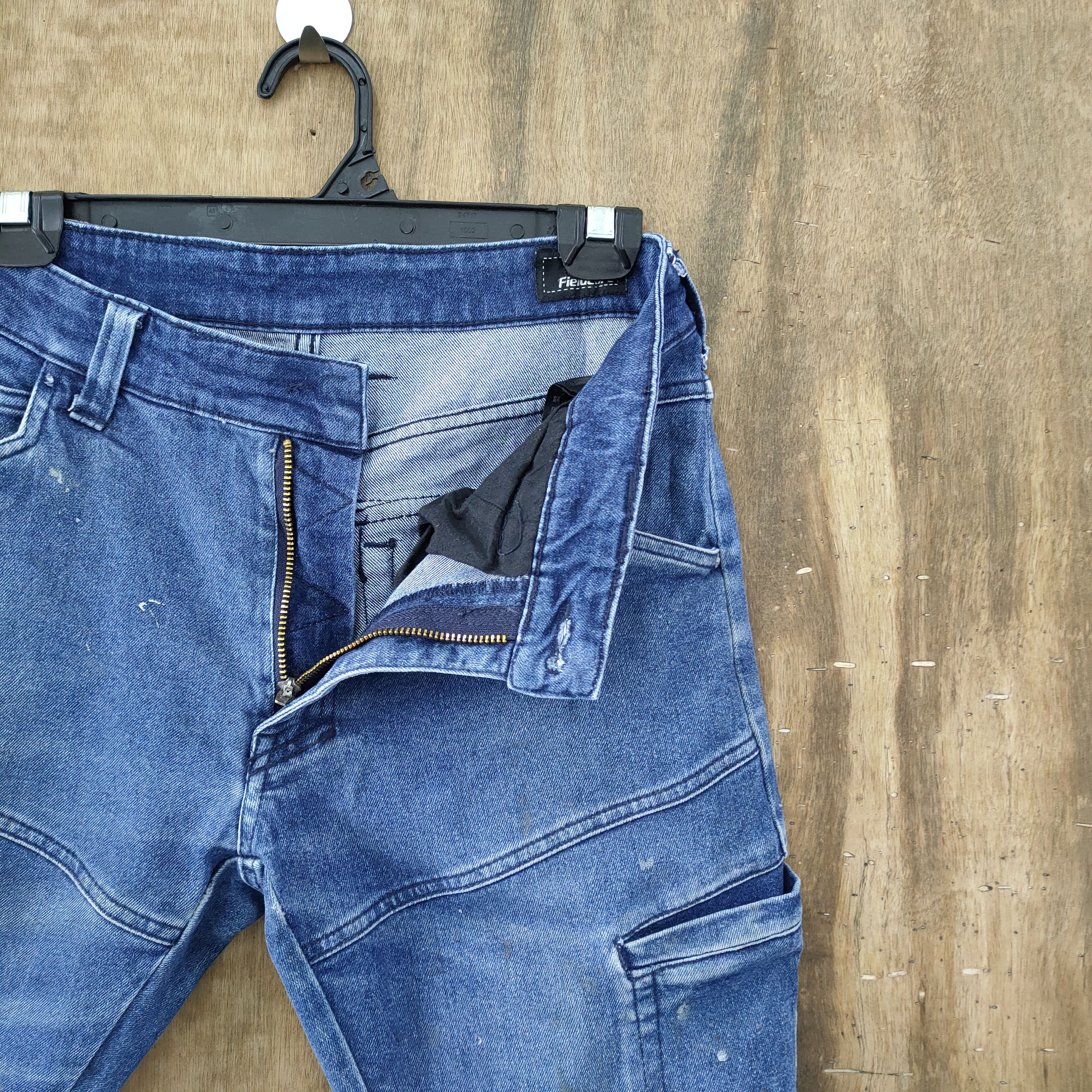 Japanese Brand JAPANESE BRAND FADED/DISTRESSED DENIM JEANS CARGO PANTS Size US 29 - 5 Thumbnail