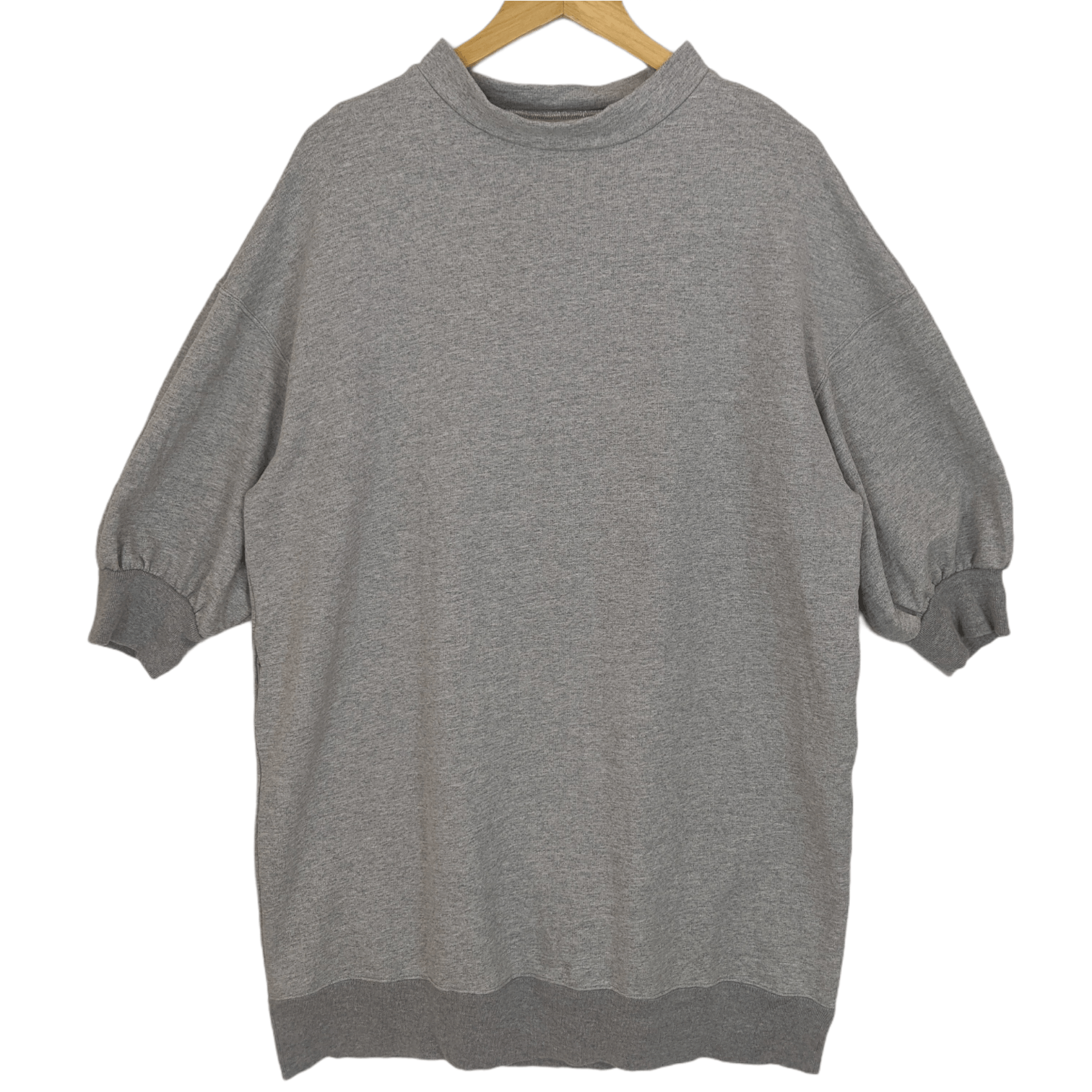 Japanese Brand BEARSLEY Short Sleeve Jumper Sweatshirt Size ONE SIZE - 2 Thumbnail