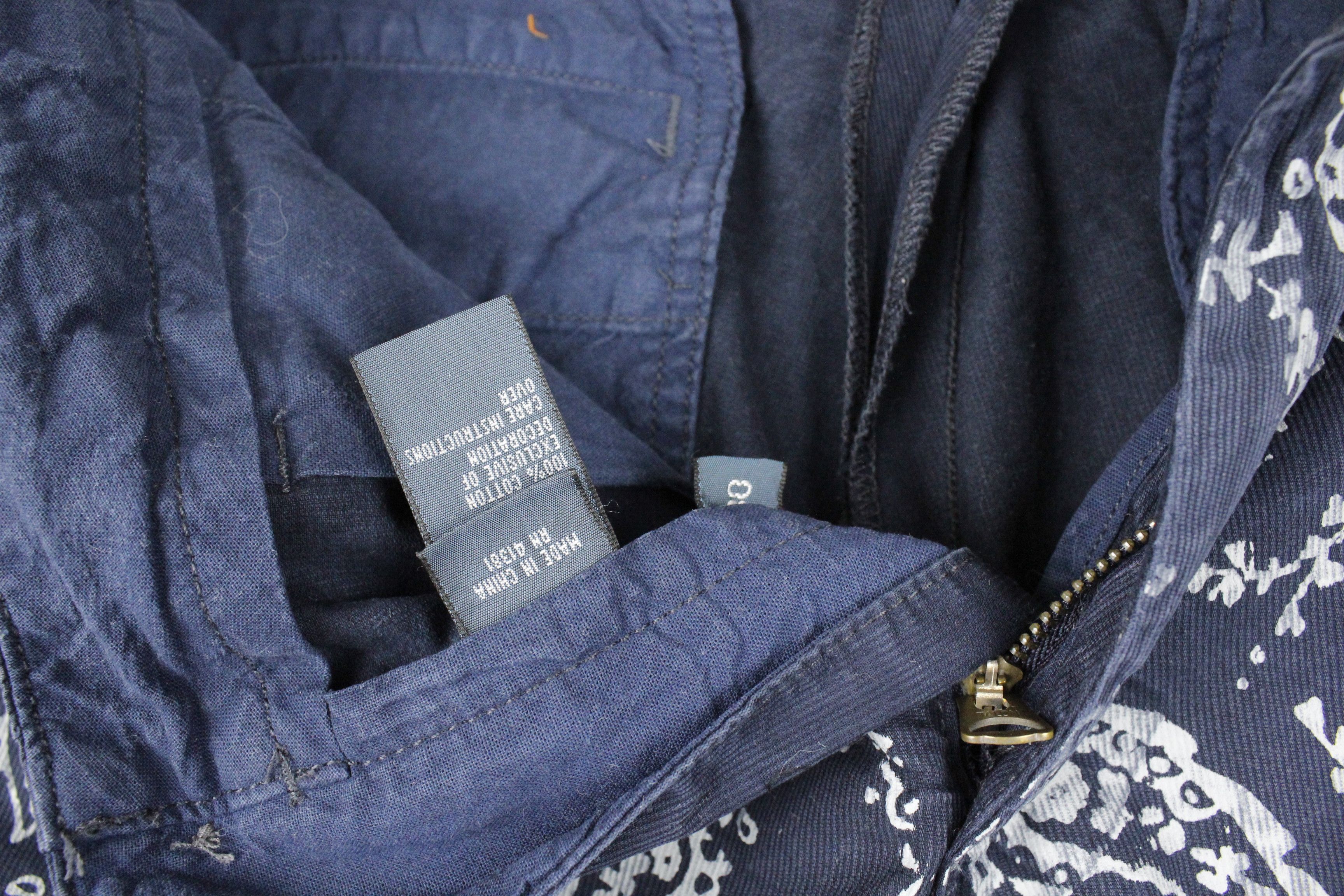 Polo Ralph Lauren × Ralph Lauren Polo Ralph Lauren Navy Paisley Printed Cropped Shorts Size US 30 / EU 46 - 4 Thumbnail