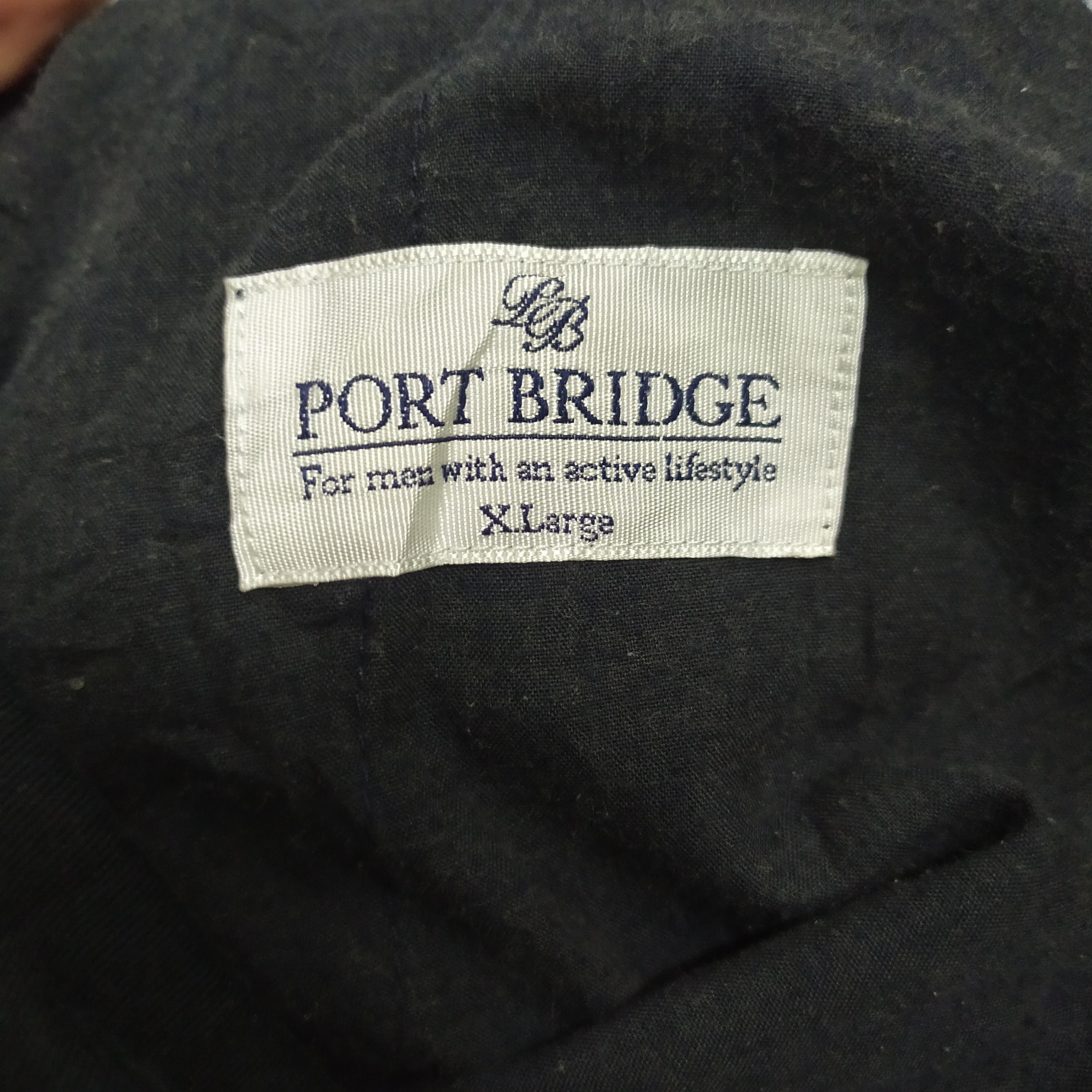 Japanese Brand PORT BRIDGE SPRING WAIST BLACK CARGO PANTS Size US 34 / EU 50 - 14 Thumbnail