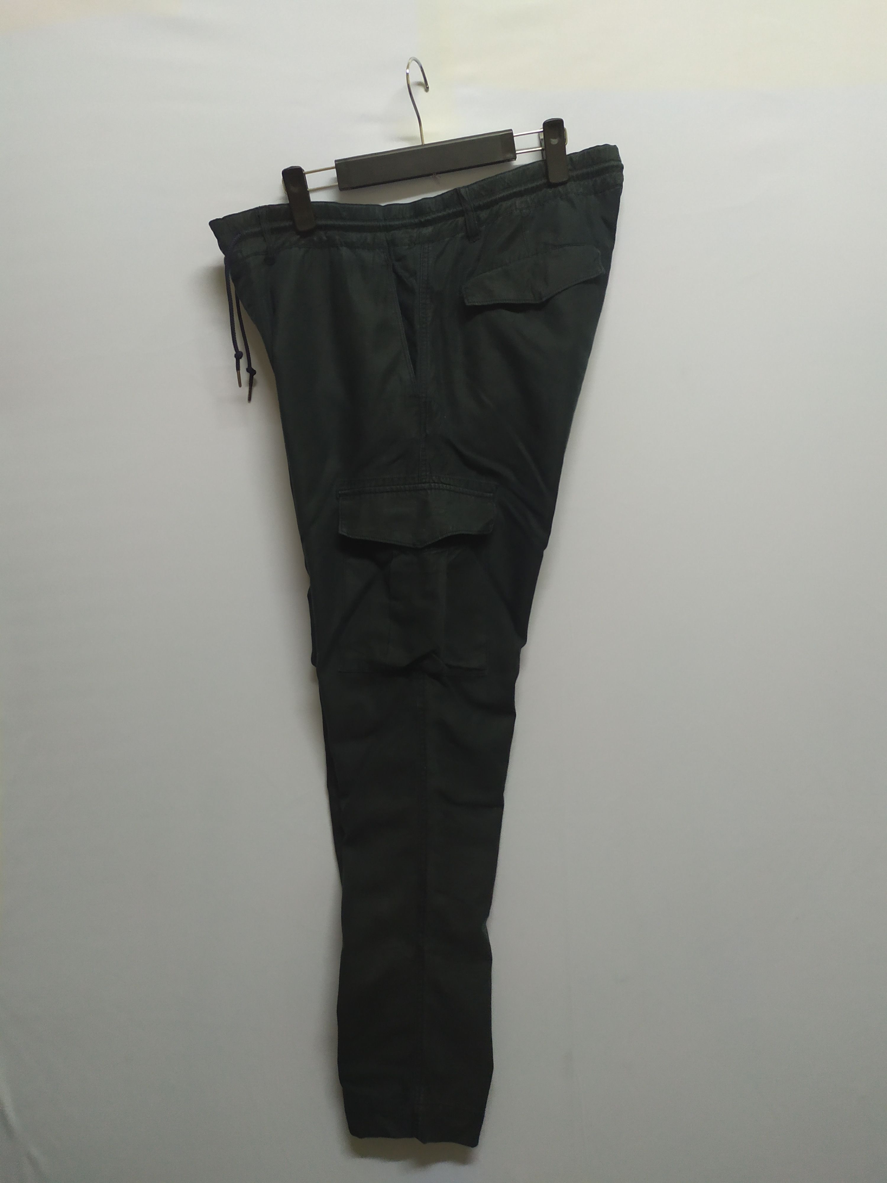Japanese Brand PORT BRIDGE SPRING WAIST BLACK CARGO PANTS Size US 34 / EU 50 - 10 Thumbnail