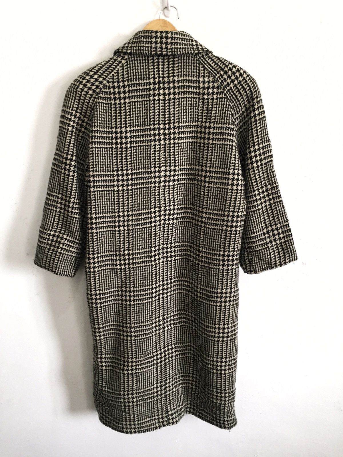 Japan Leather Artist Wool Oversized Long Jacket