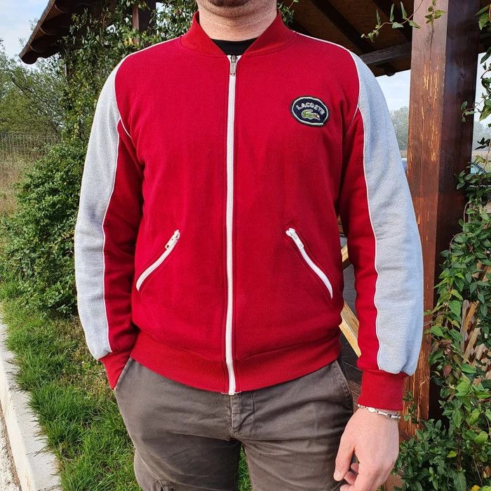 Lacoste × Vintage 80s Lacoste Chemise Embroidered Jacket GOLF WANG Style Size US M / EU 48-50 / 2 - 4 Thumbnail