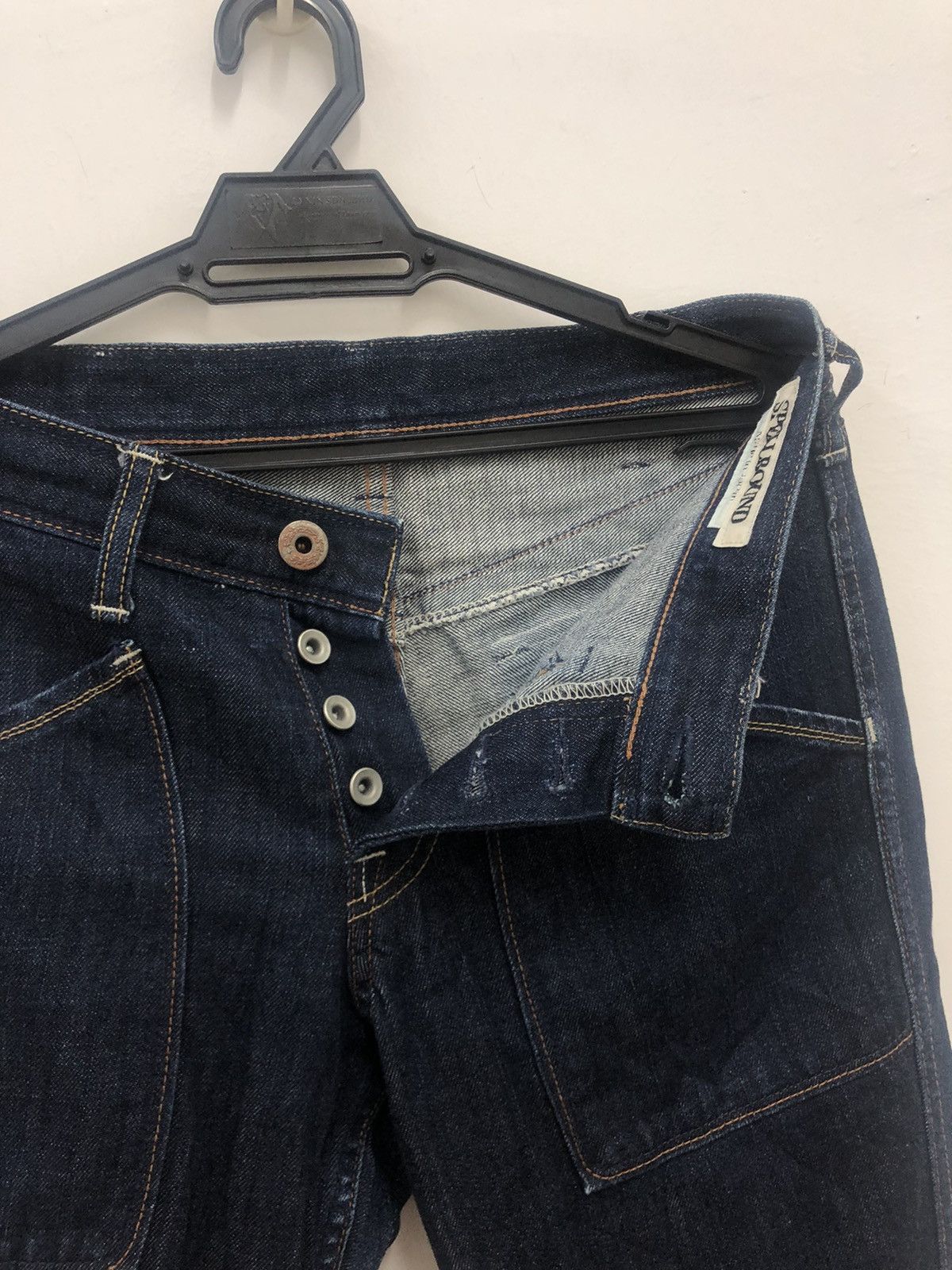 Spellbound Rare SPELLBOUND Japan Pocket Tactical Flare Denim Size US 30 / EU 46 - 4 Thumbnail